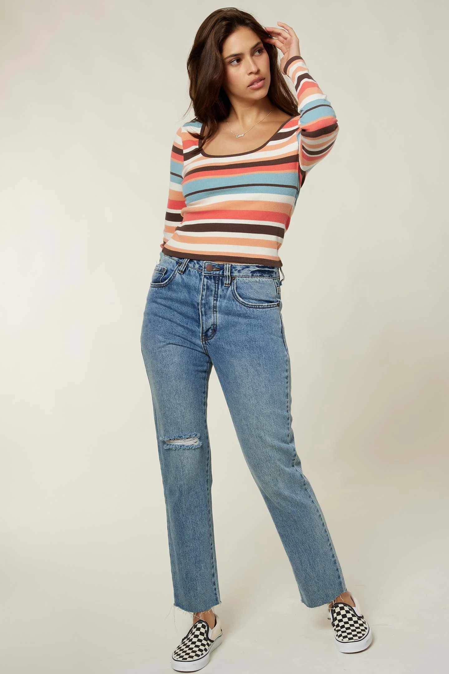 LADIES LIAM LONG SLEEVE TOP - Image 5