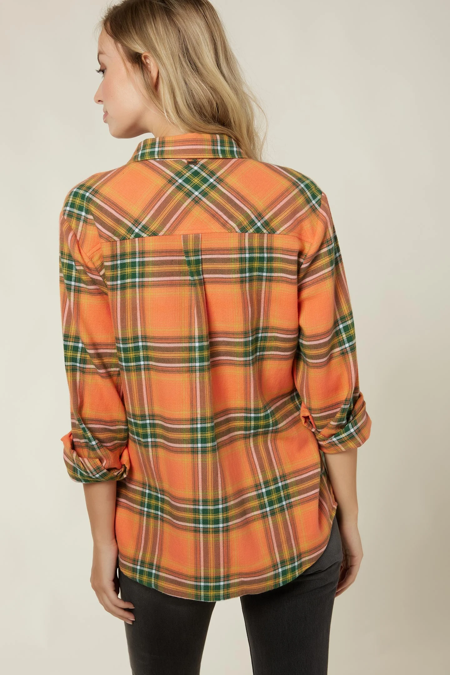 LADIES LOGAN FLANNEL TOP - Image 7