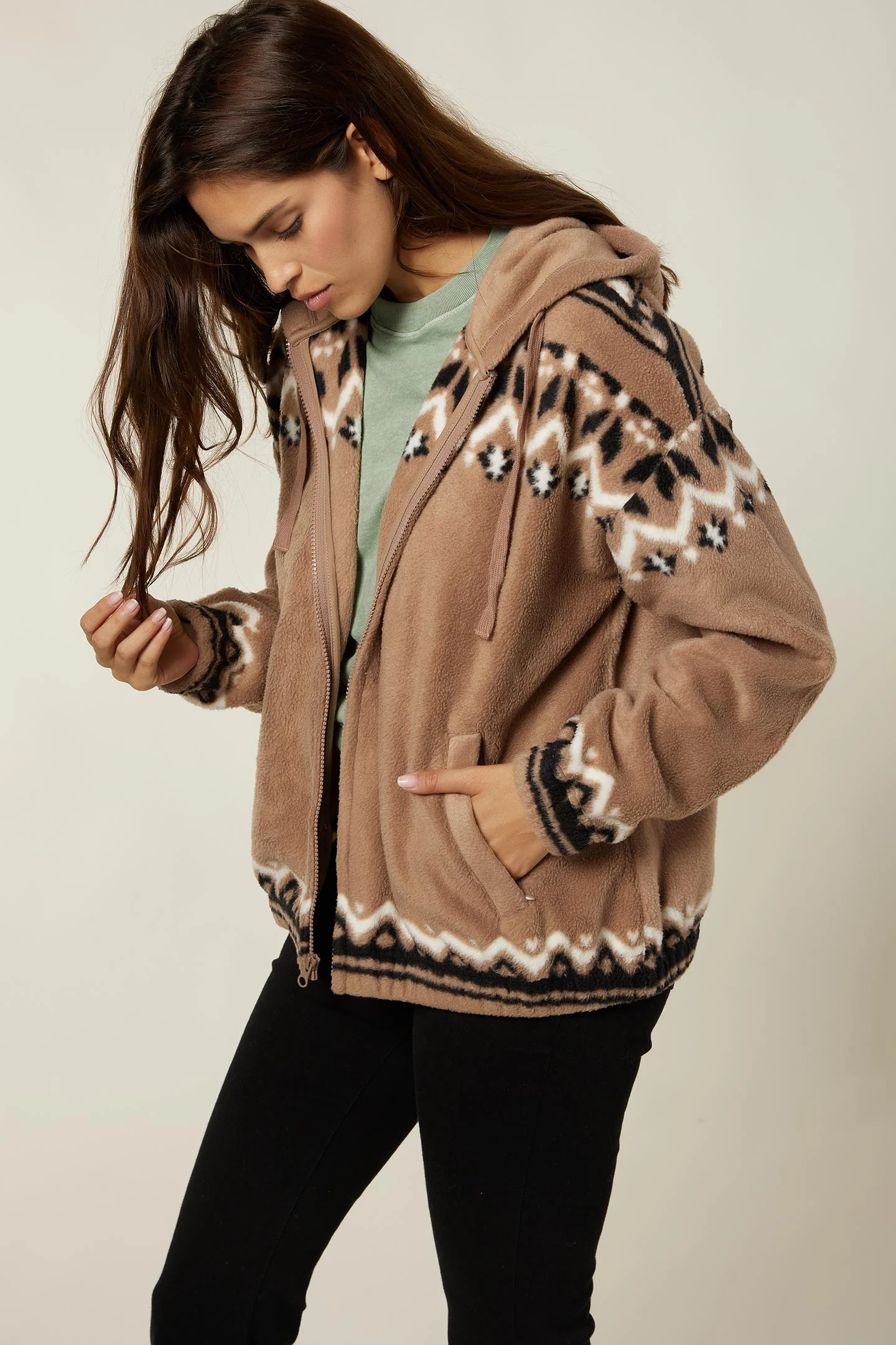 LADIES LYNNWOOD SUPERSHERPA JACKET - Image 3
