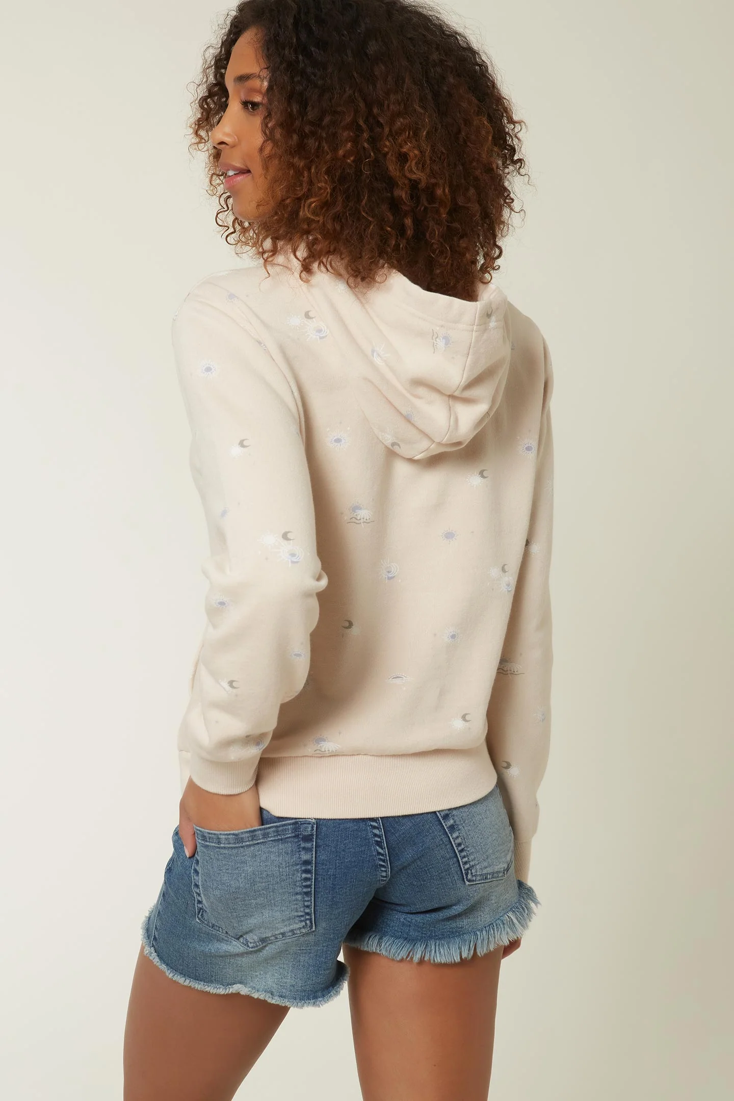 LADIES OFFSHORE PRINTED PULLOVER HOODIE - Image 2