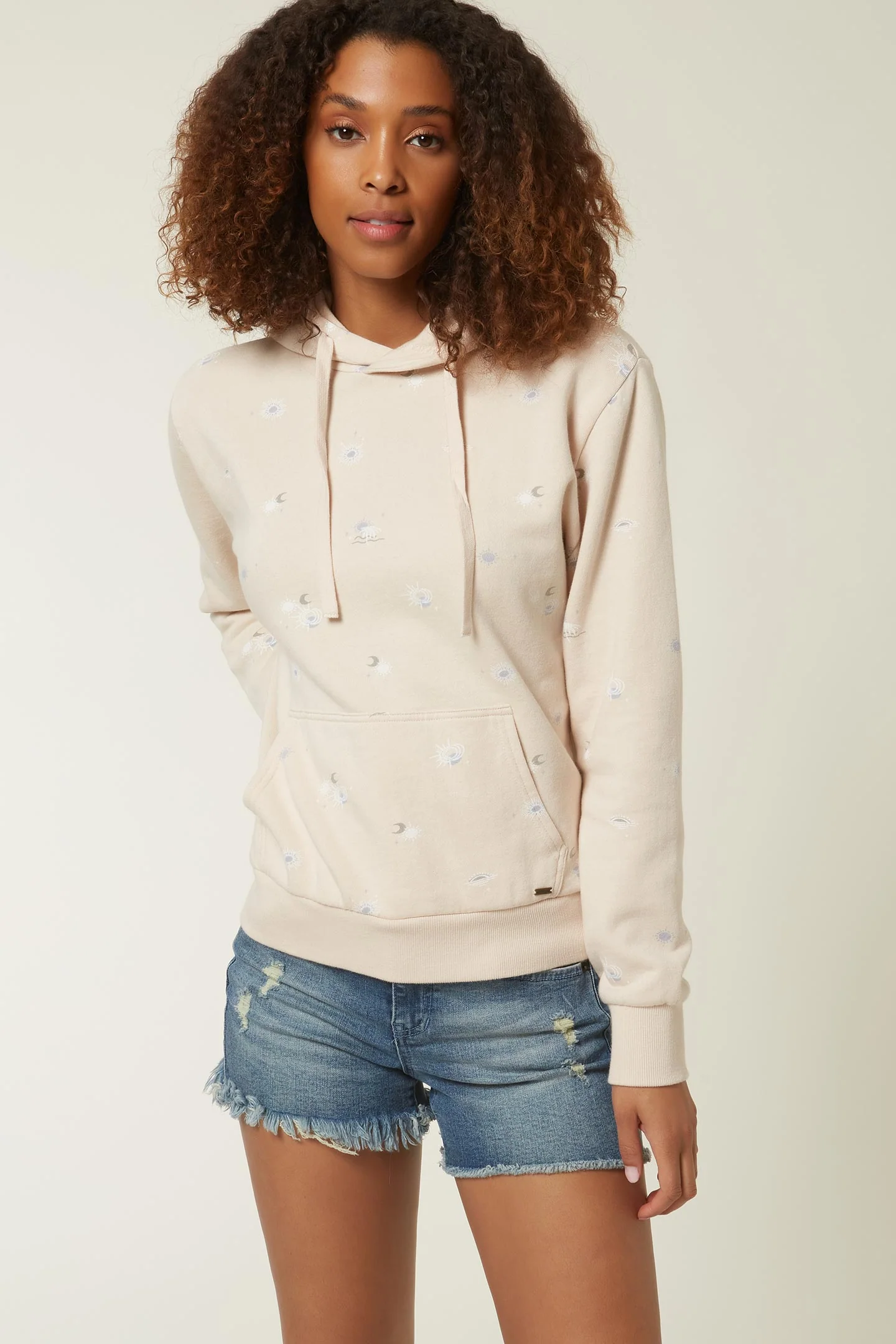 LADIES OFFSHORE PRINTED PULLOVER HOODIE - Image 4