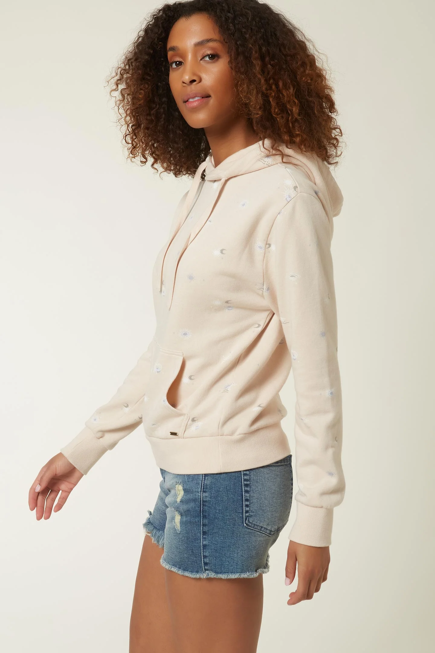 LADIES OFFSHORE PRINTED PULLOVER HOODIE - Image 5