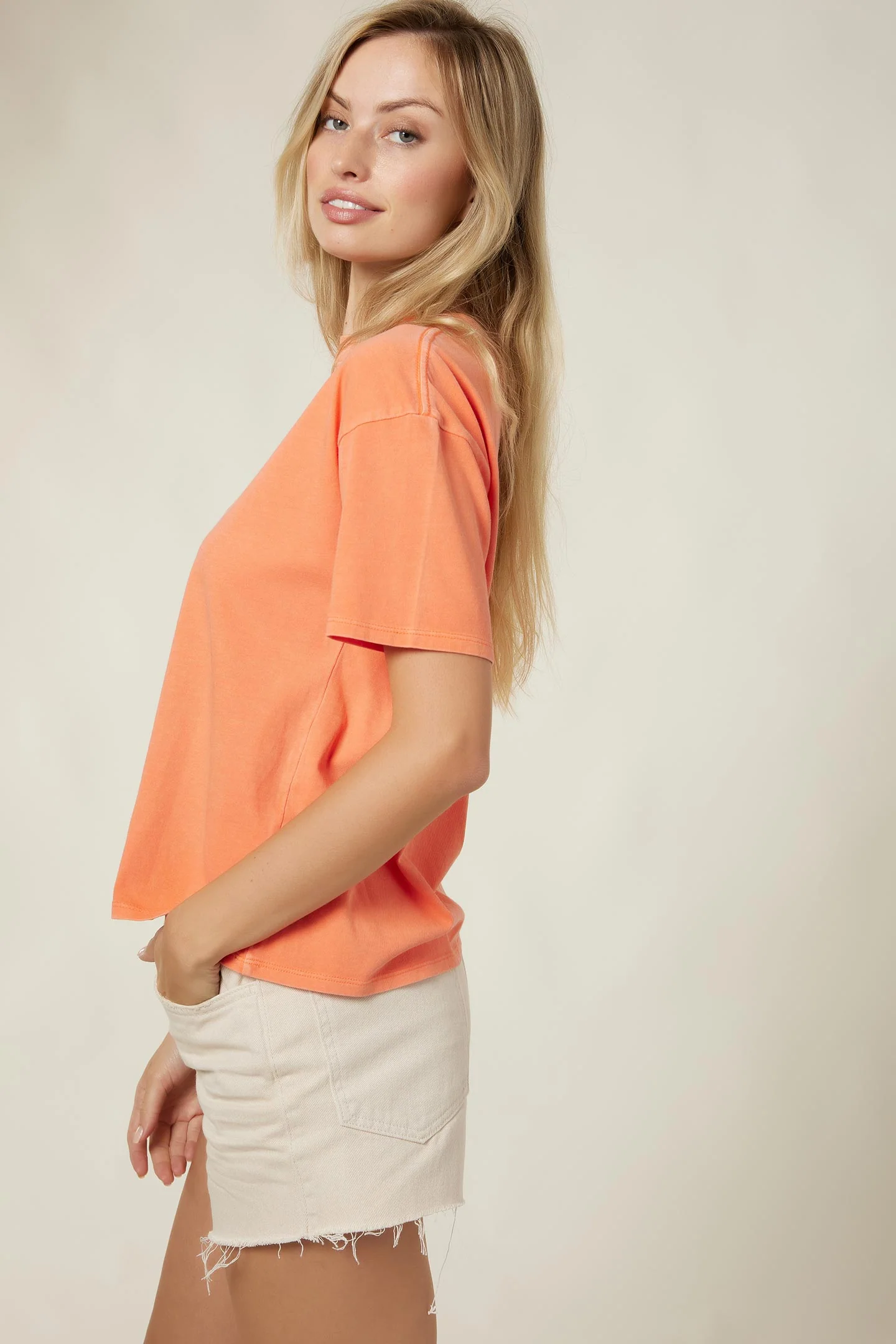 LADIES PACIFIC STRIP SHORT SLEEVE TEE - Image 4