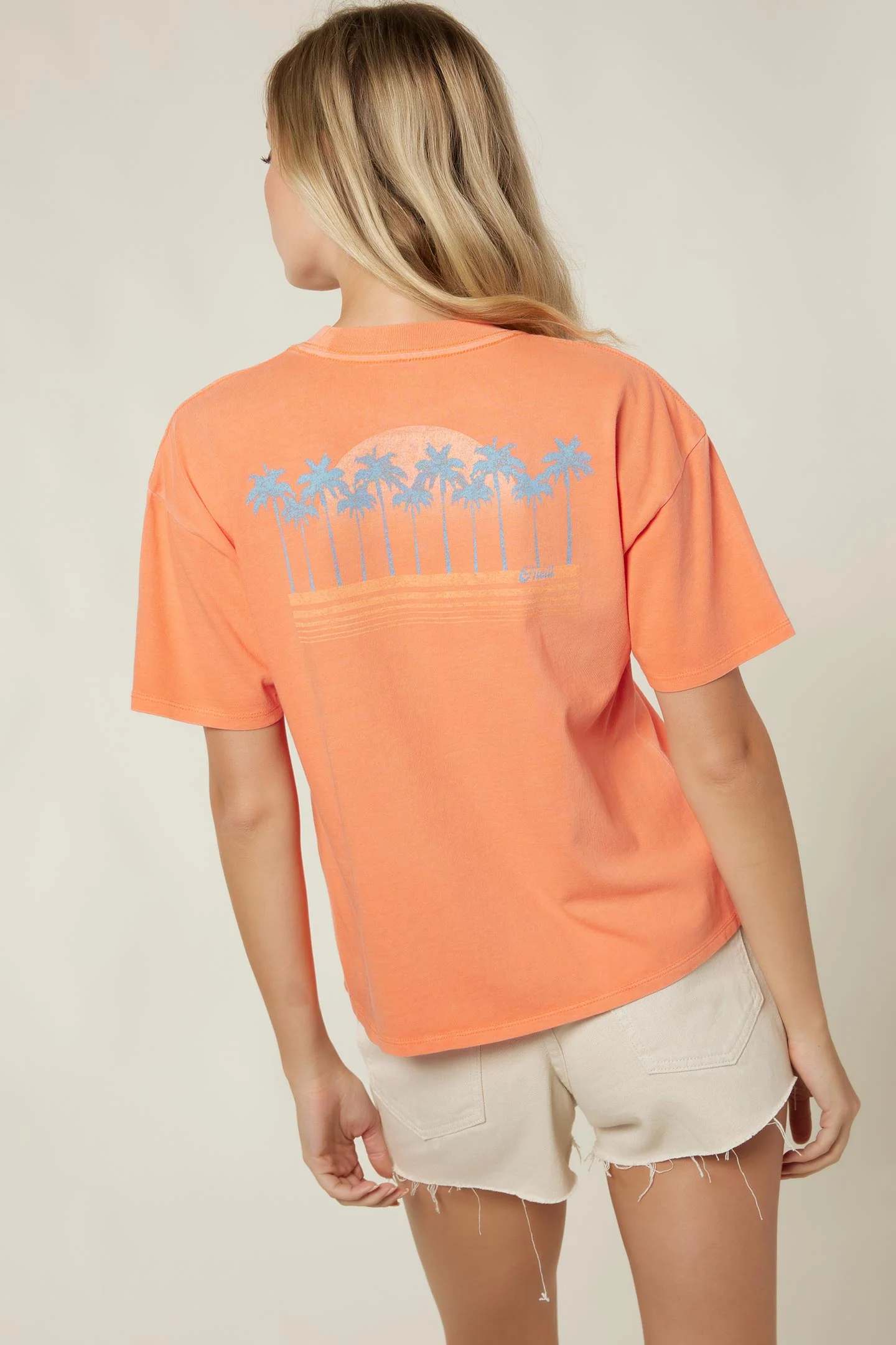 LADIES PACIFIC STRIP SHORT SLEEVE TEE - Image 5