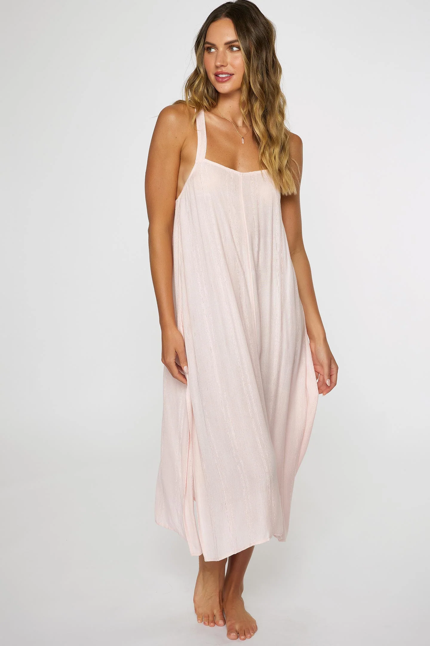 LADIES SALTWATER SOLIDS MIRANDA DRESS COVERUP - Image 3