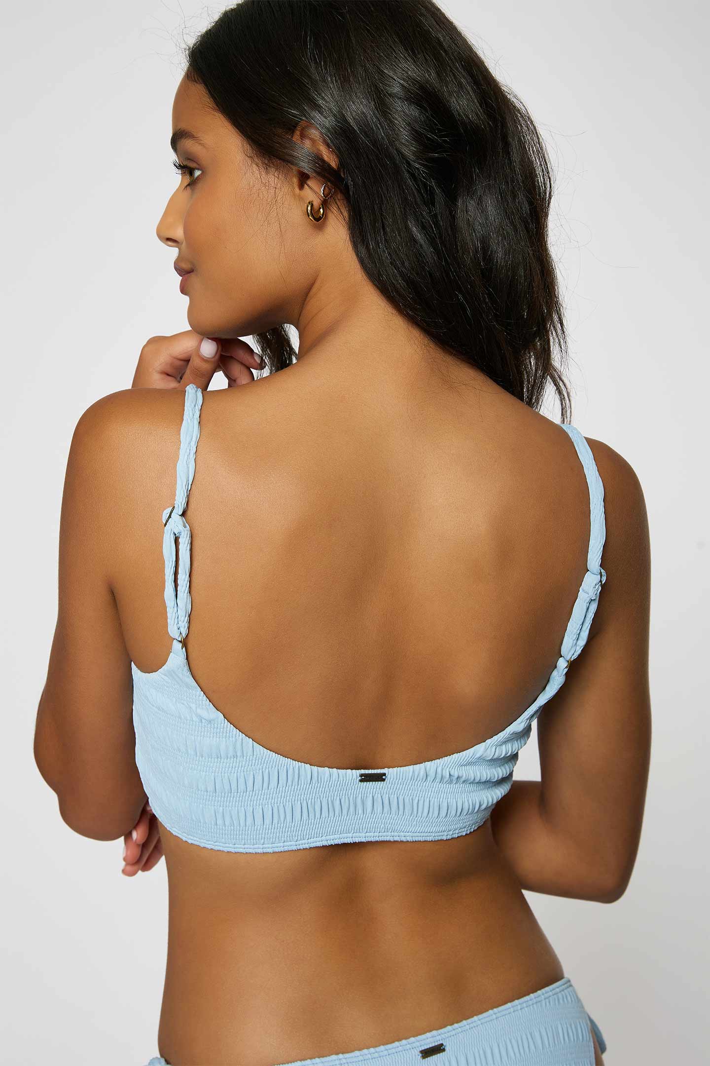 LADIES SALTWATER SOLIDS TEXTURE TRESTLE TOP - Image 3