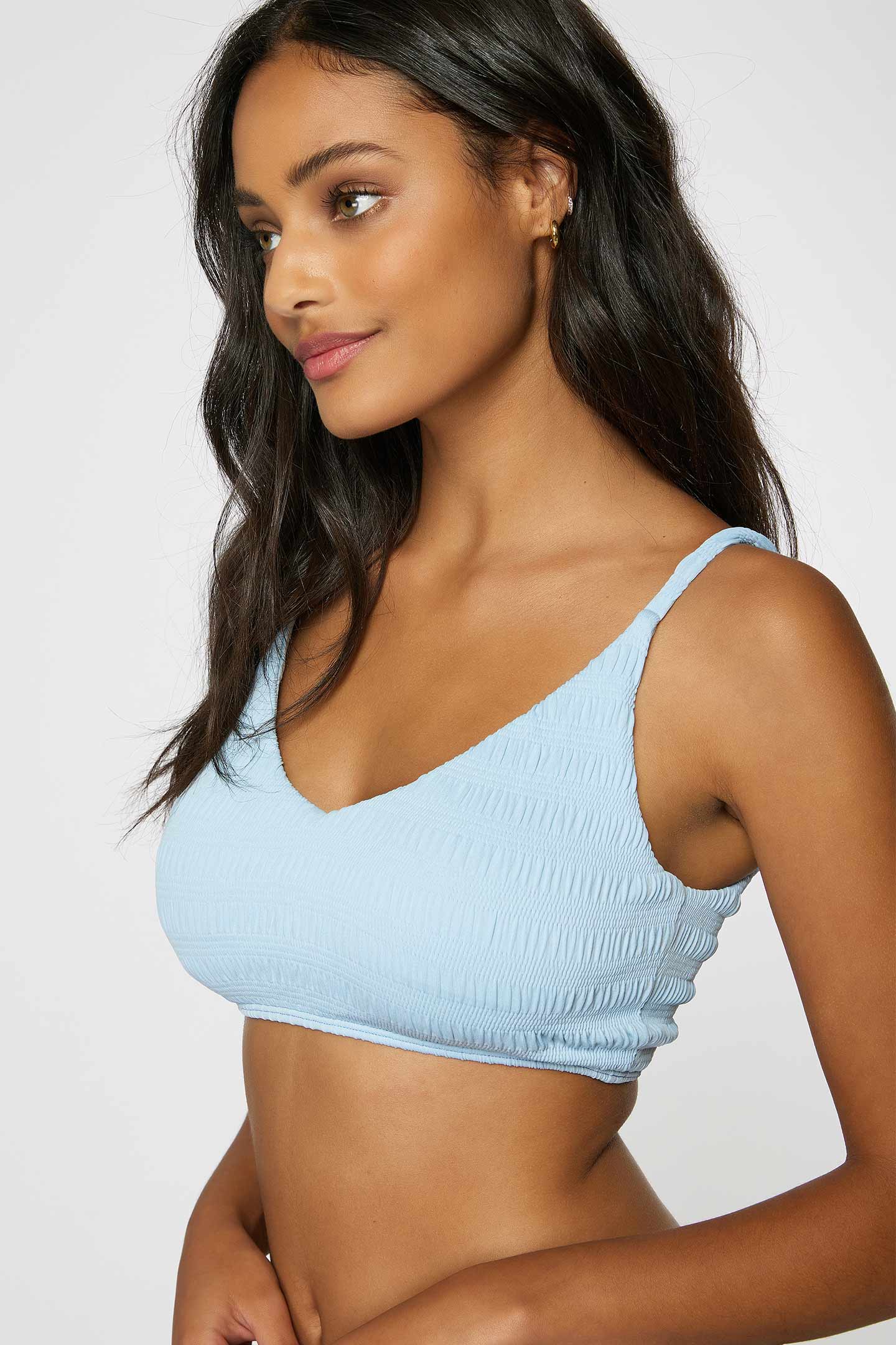 LADIES SALTWATER SOLIDS TEXTURE TRESTLE TOP - Image 4