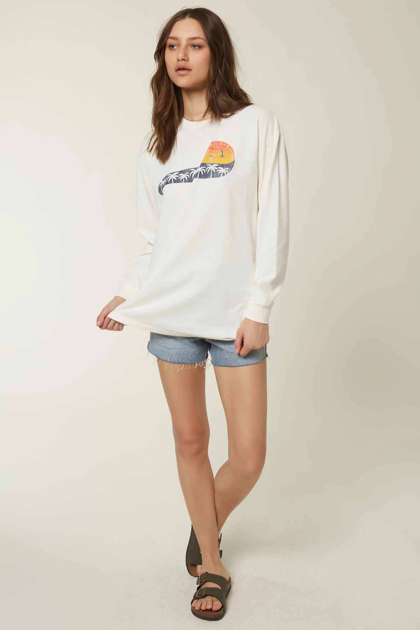 LADIES WAY BACK LONG SLEEVE TEE - Image 5