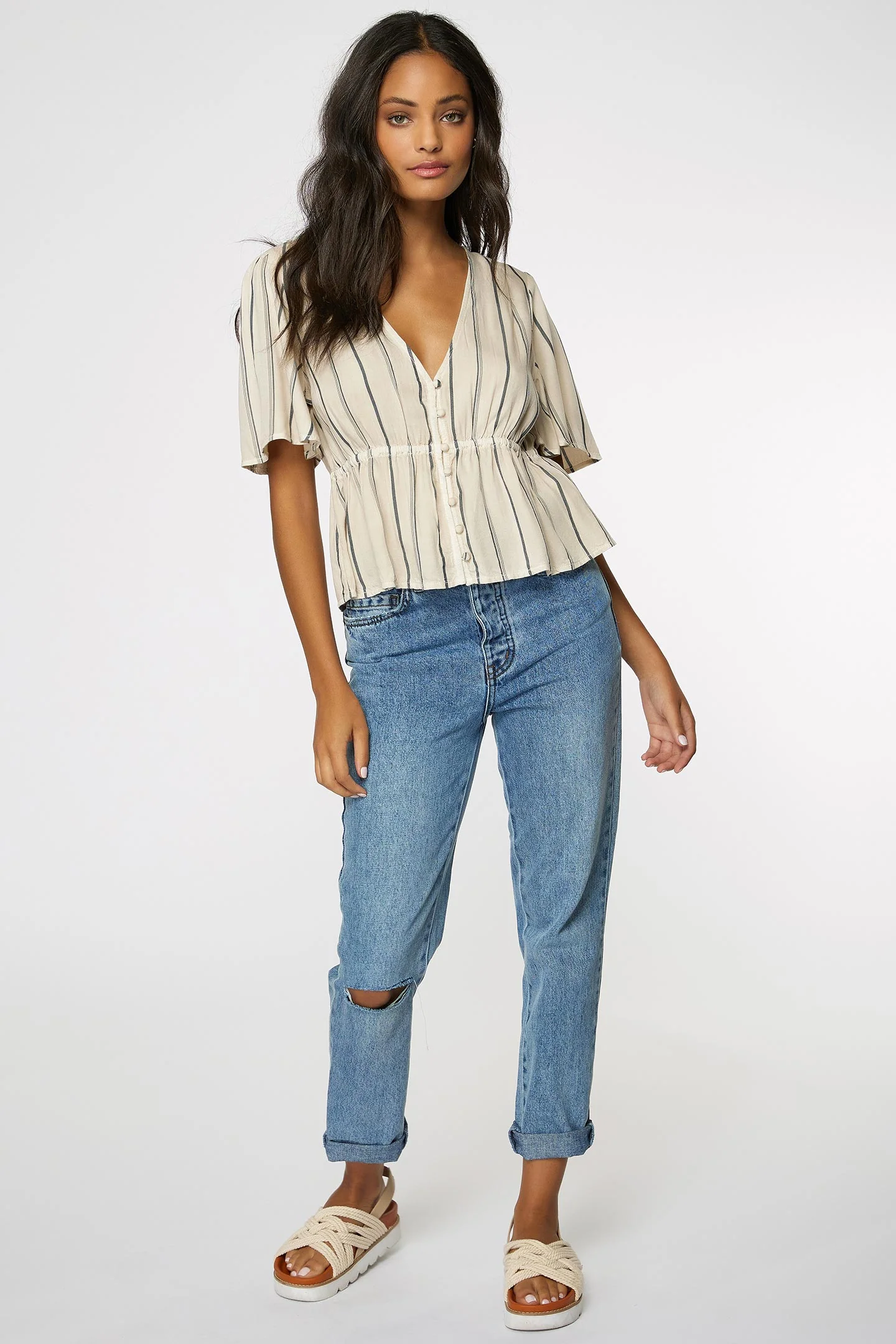 LADIES WES STRIPE TOP - Image 6
