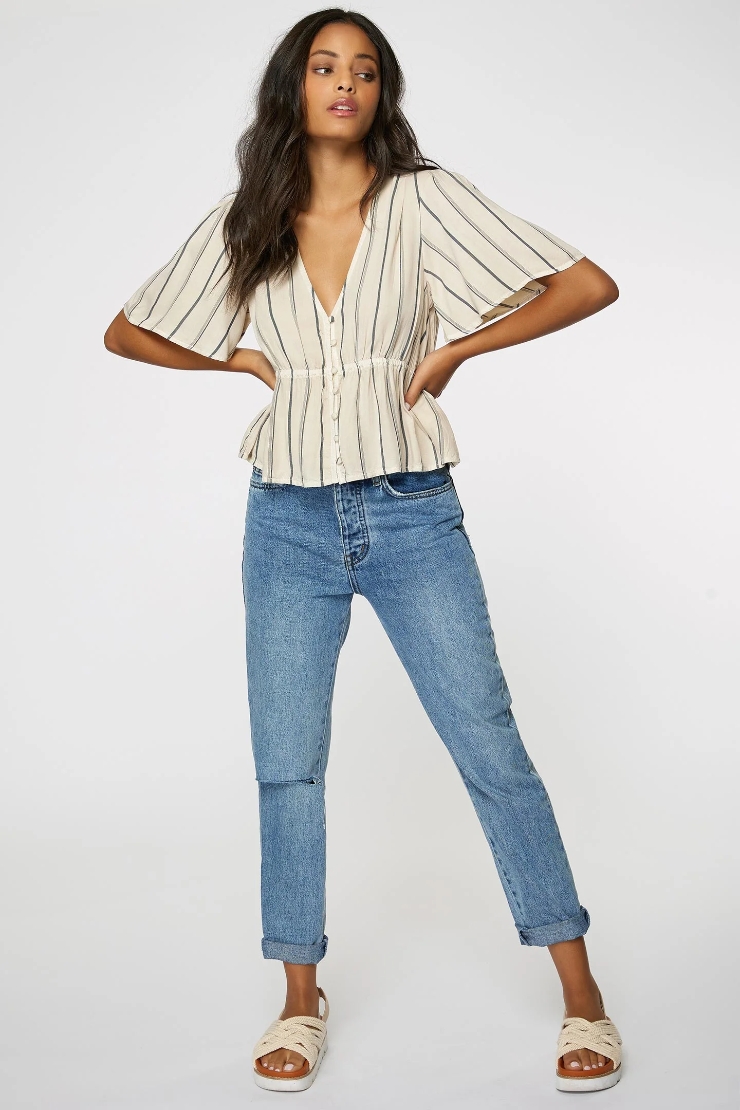 LADIES WES STRIPE TOP - Image 7
