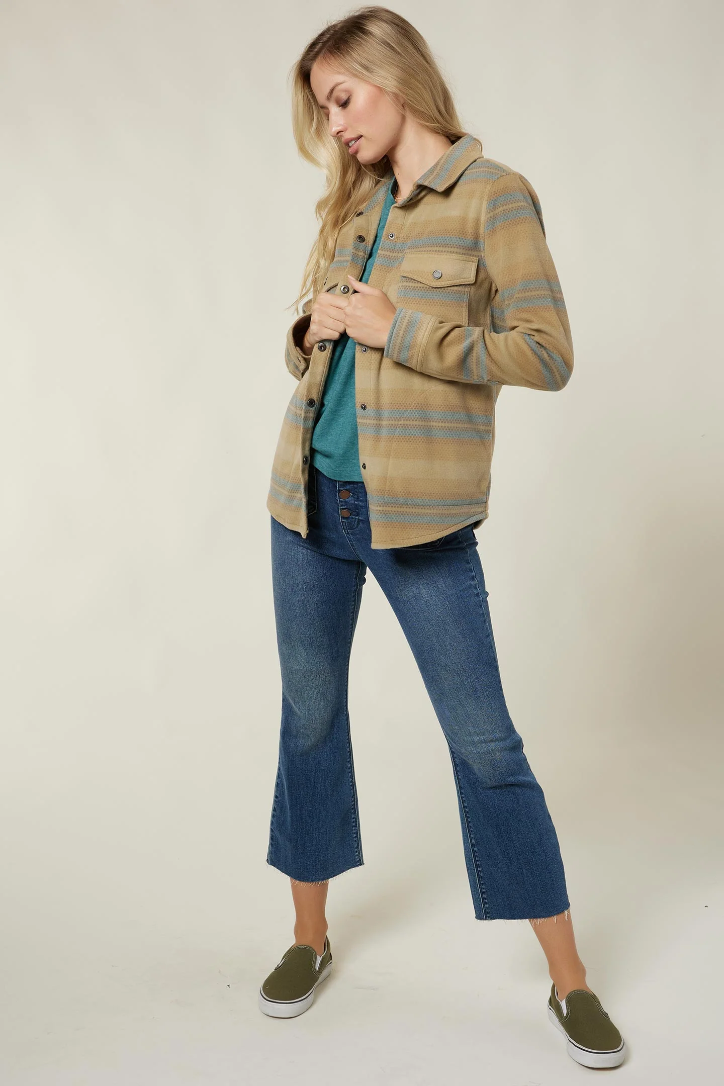 LADIES ZUMA SUPERFLEECE FLANNEL TOP - Image 5