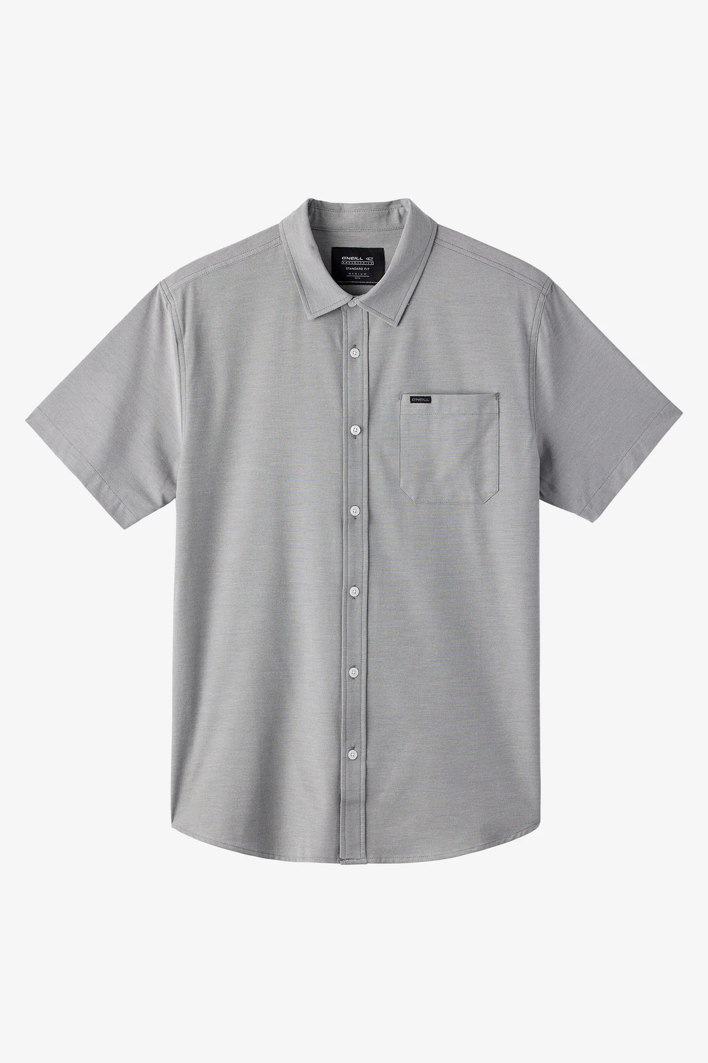 LIGHT CHECK HYBRID WOVEN TEE - Image 5