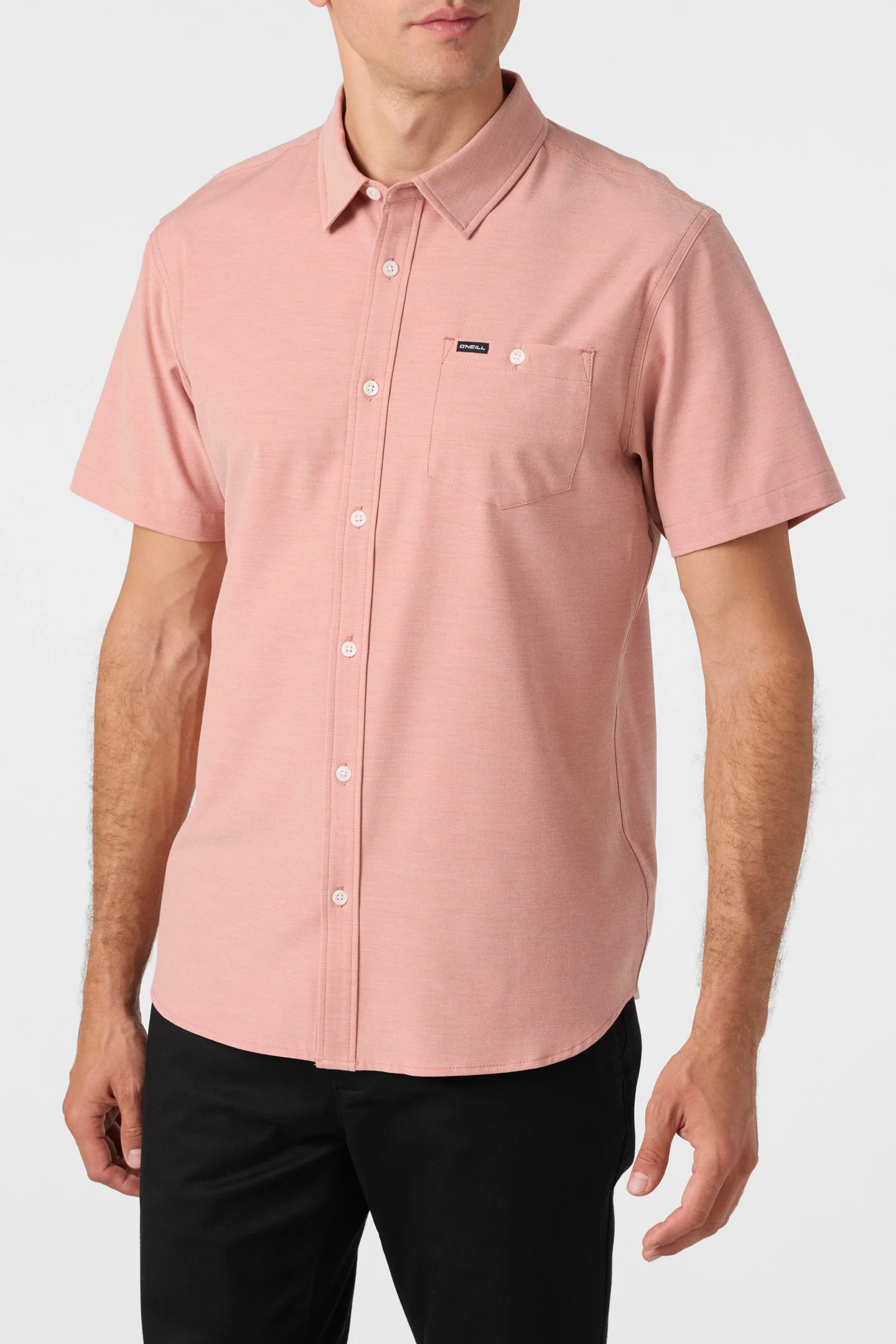 LIGHT CHECK HYBRID WOVEN TEE - Image 2