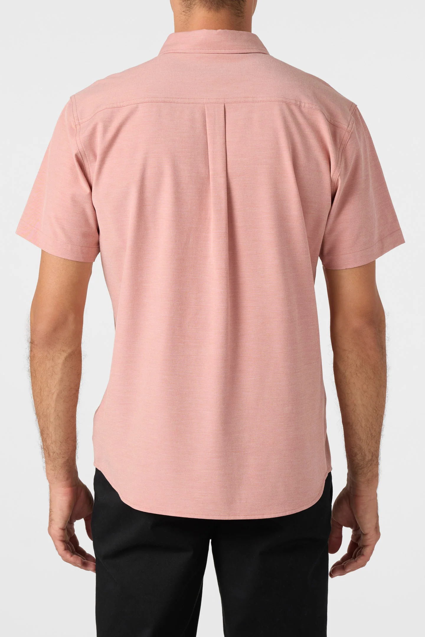 LIGHT CHECK HYBRID WOVEN TEE - Image 4