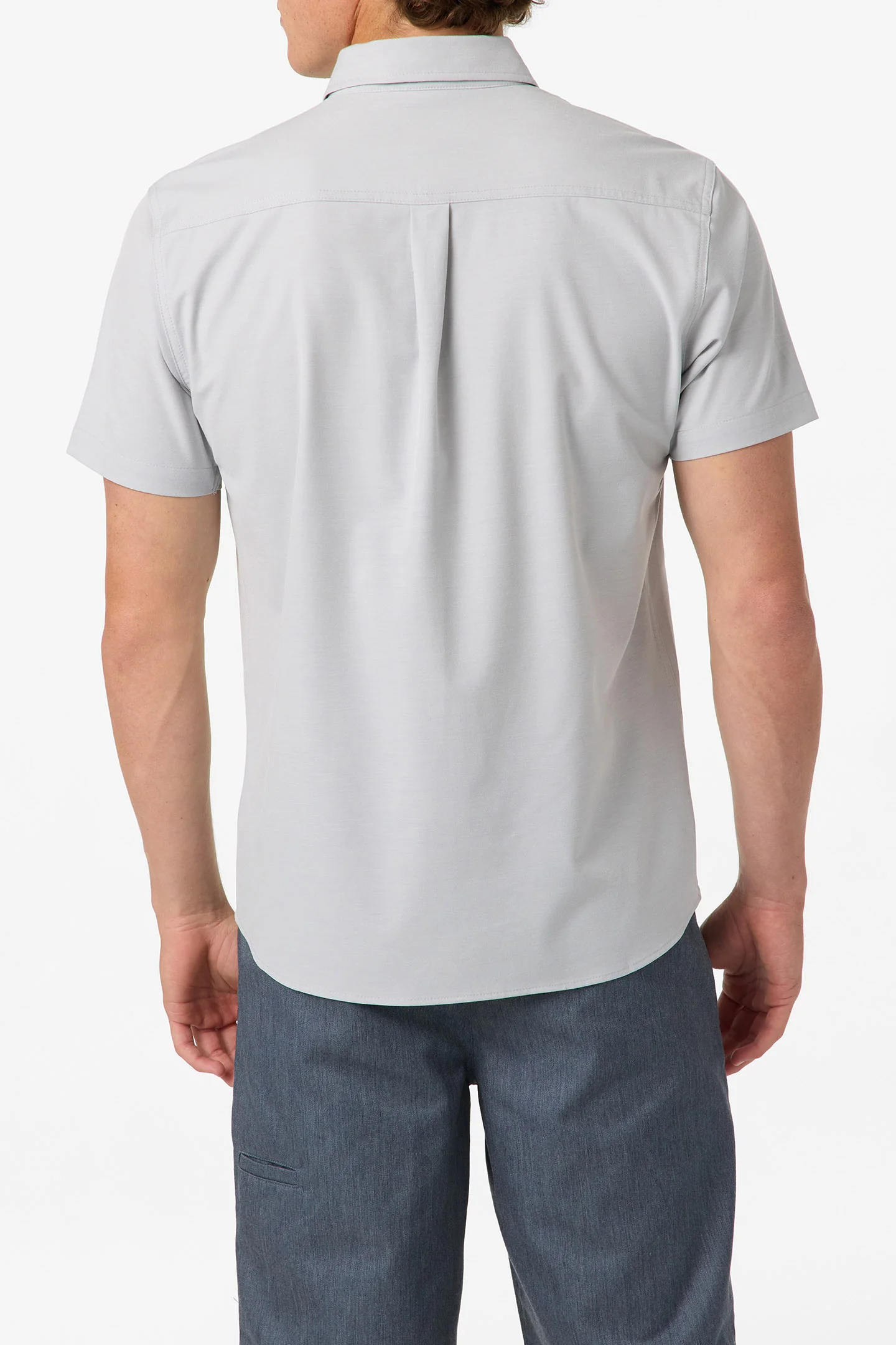 LIGHT CHECK STANDARD SHORT SLEEVE WOVEN SHIRT - Image 3