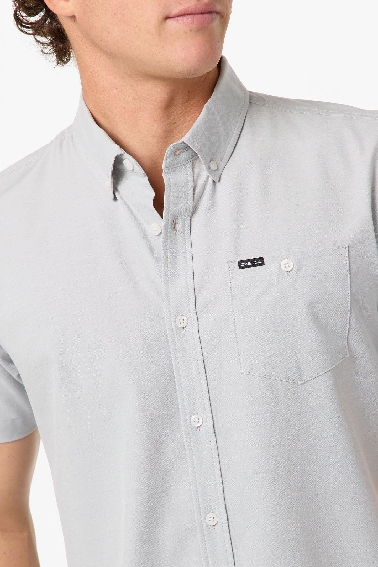 LIGHT CHECK STANDARD SHORT SLEEVE WOVEN SHIRT - Image 4