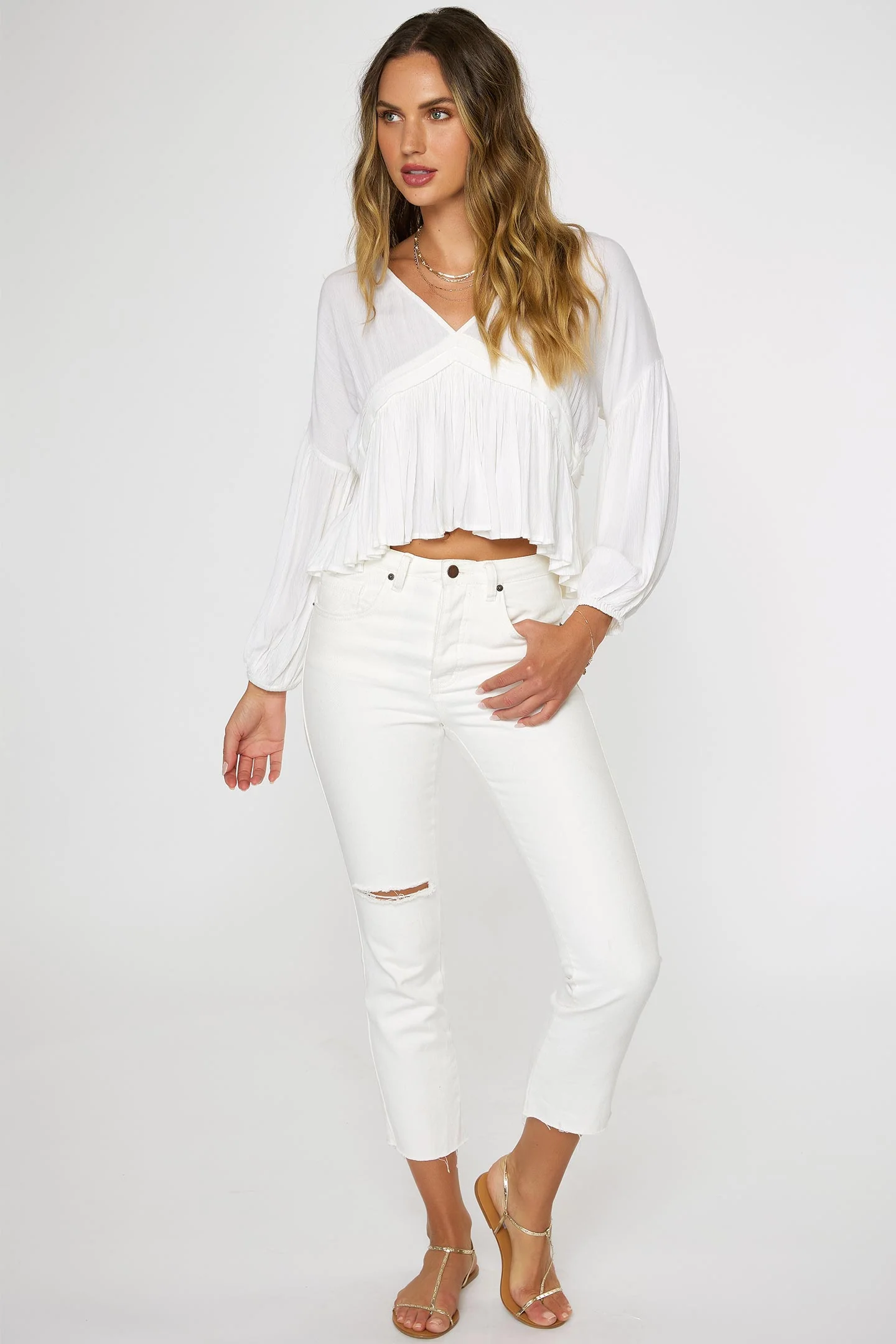 LADIES MARY SOLID TOP - Image 6
