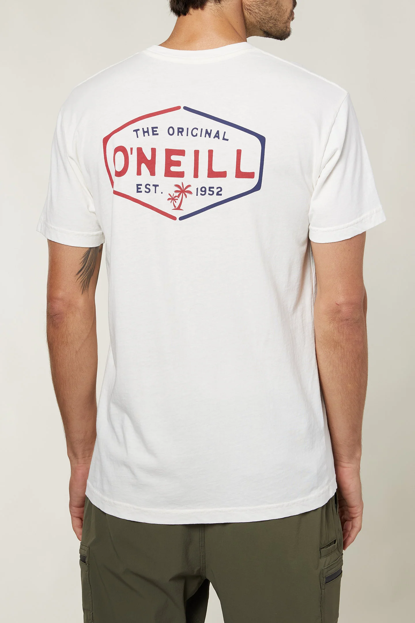 MENS CUT BACK SHORT SLEEVE TEE - Image 3