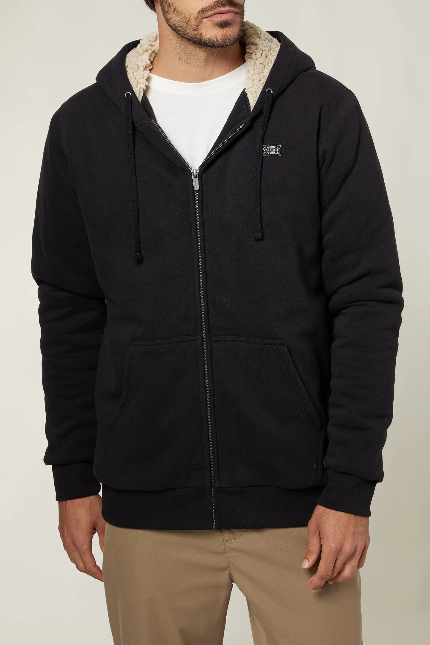 MENS FIFTY TWO SHERPA ZIP HOODIE - Image 4