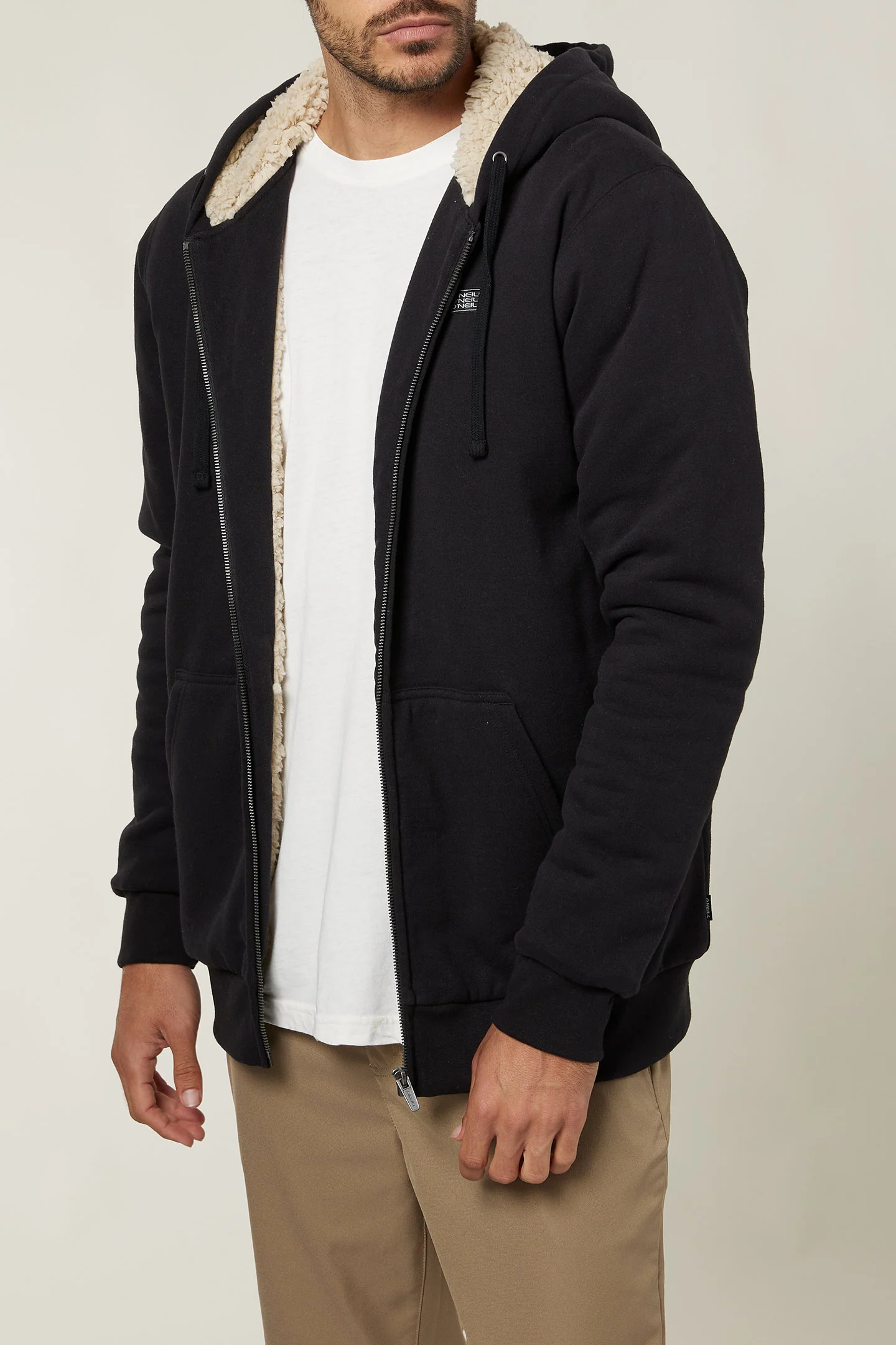MENS FIFTY TWO SHERPA ZIP HOODIE - Image 6