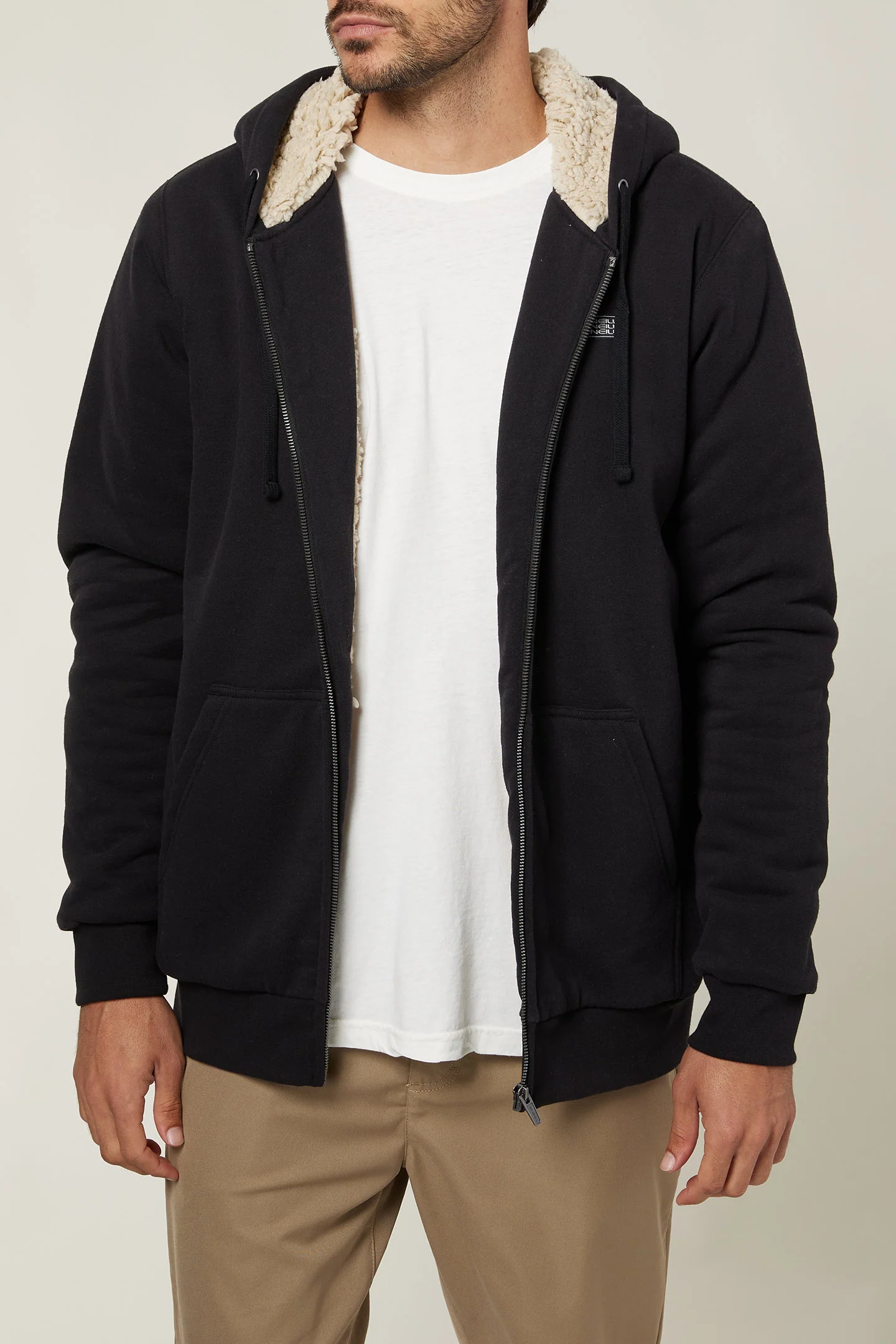 MENS FIFTY TWO SHERPA ZIP HOODIE - Image 7