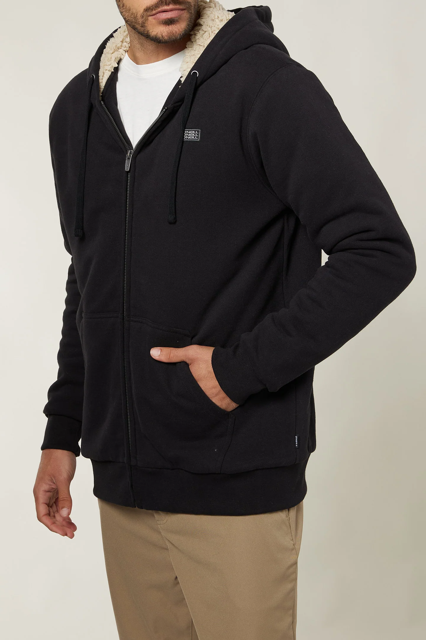 MENS FIFTY TWO SHERPA ZIP HOODIE - Image 8
