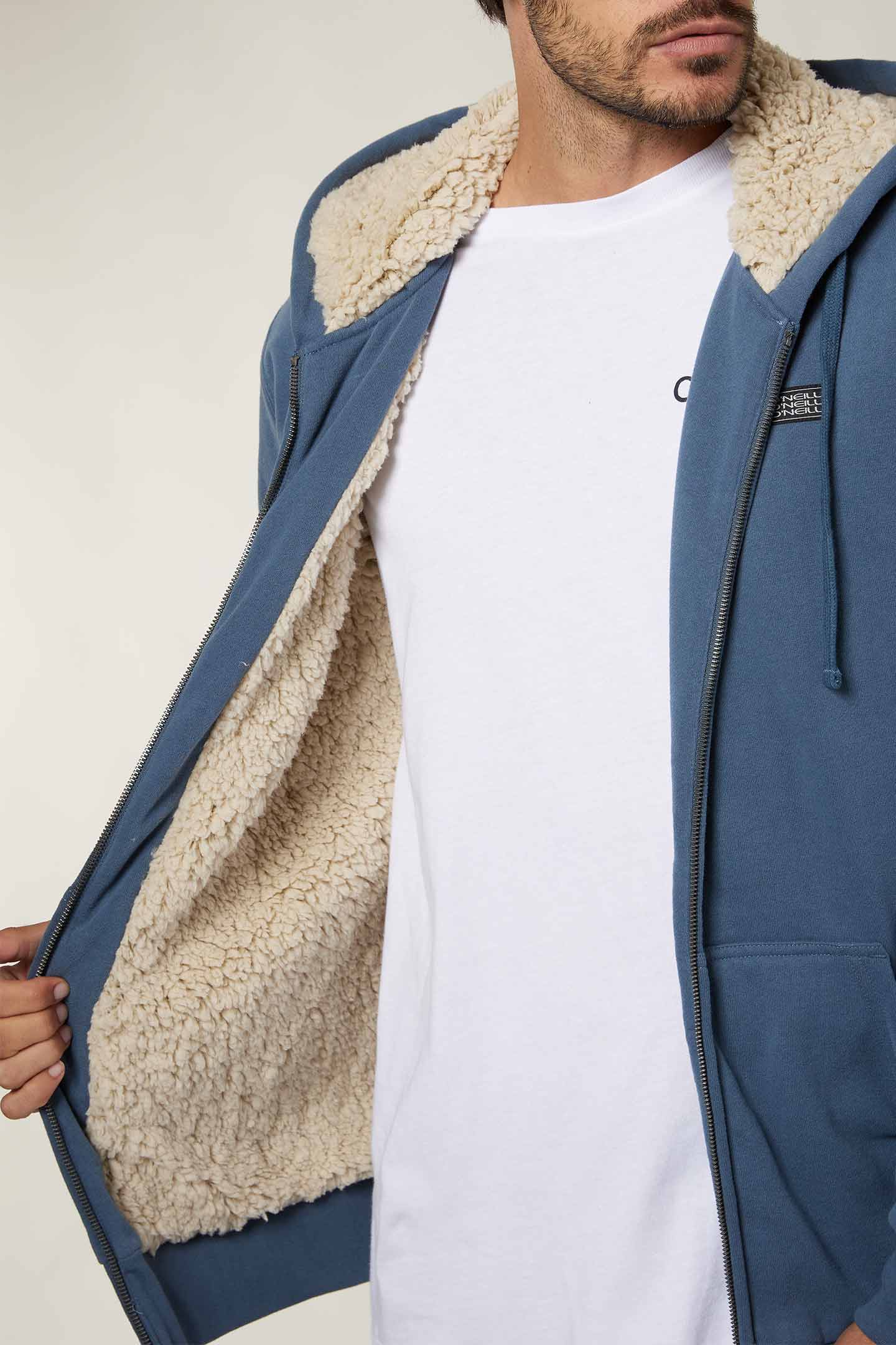 MENS FIFTY TWO SHERPA ZIP HOODIE - Image 2