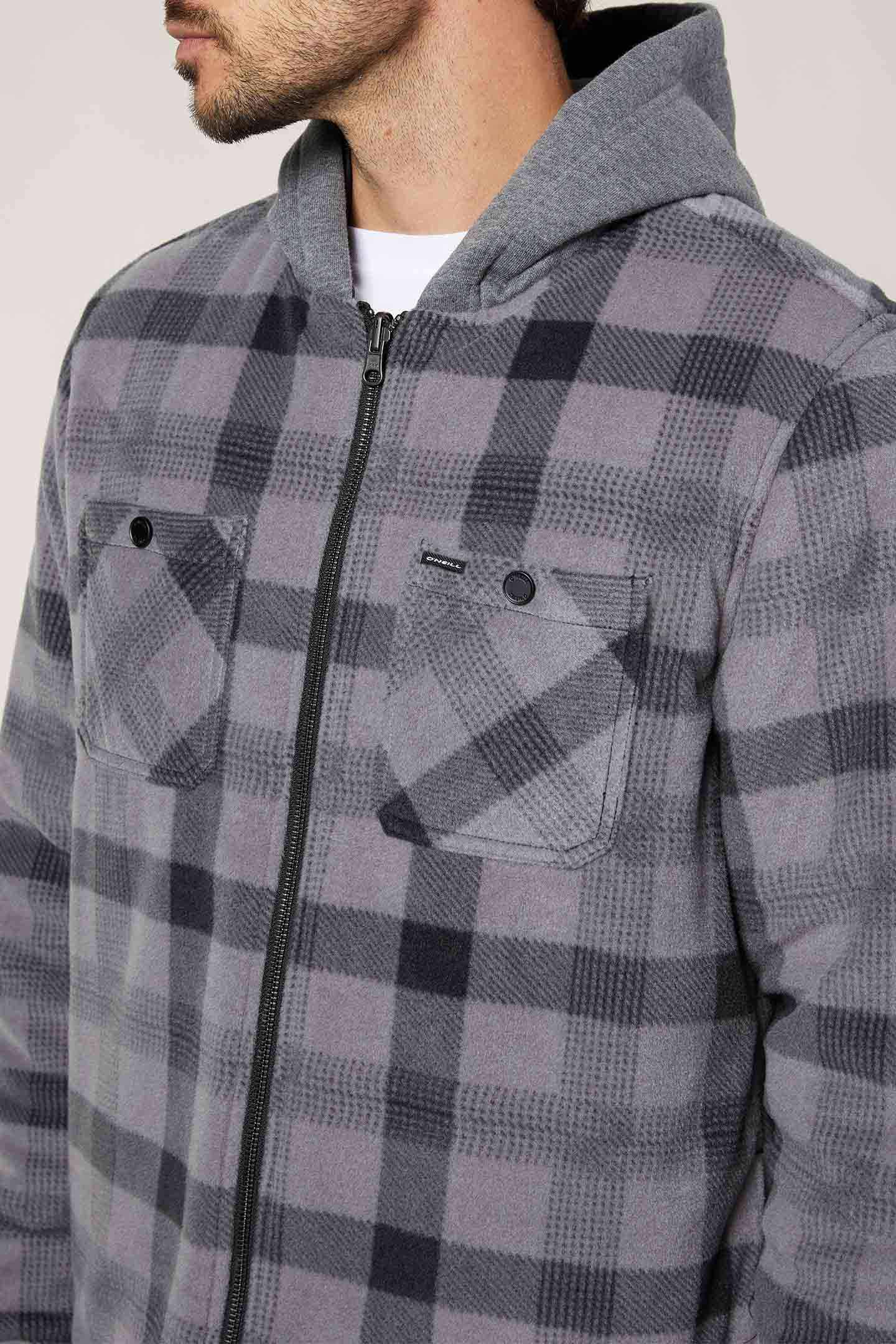 MENS GLACIER HOOD REVERSIBLE JACKET - Image 10