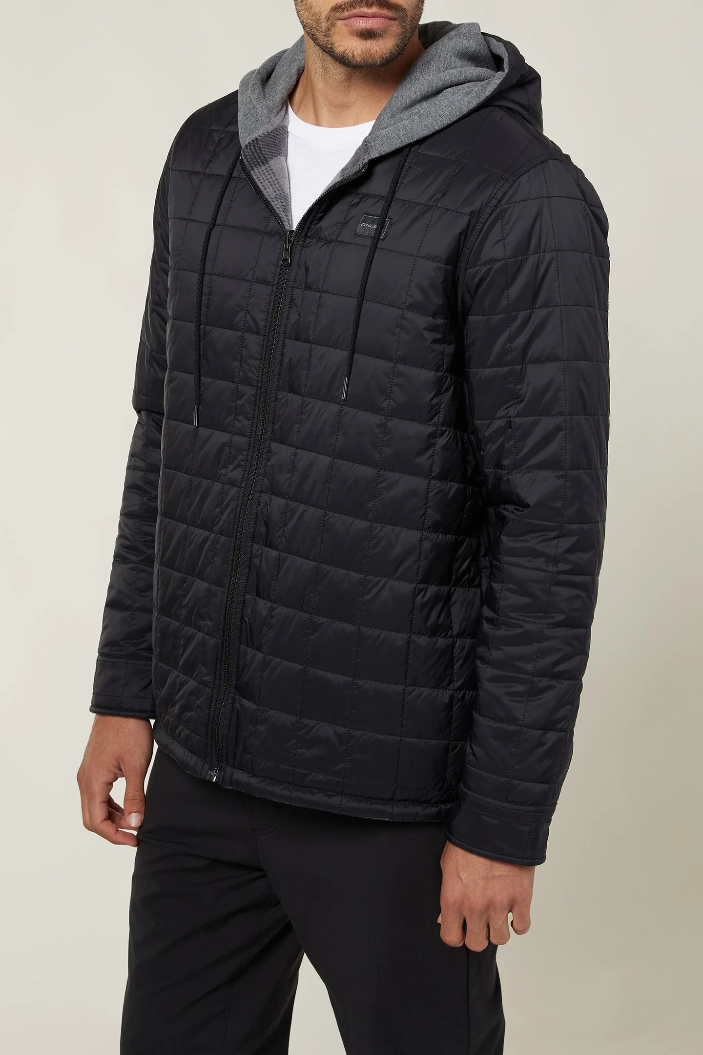 MENS GLACIER HOOD REVERSIBLE JACKET - Image 4