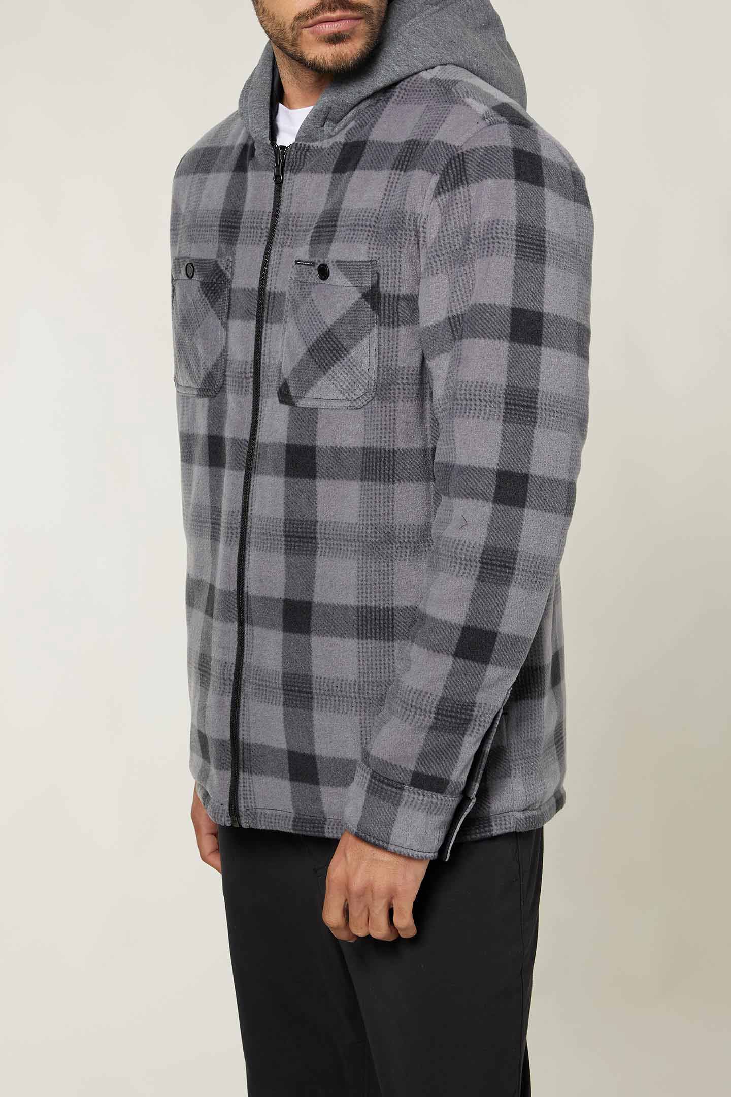 MENS GLACIER HOOD REVERSIBLE JACKET - Image 8