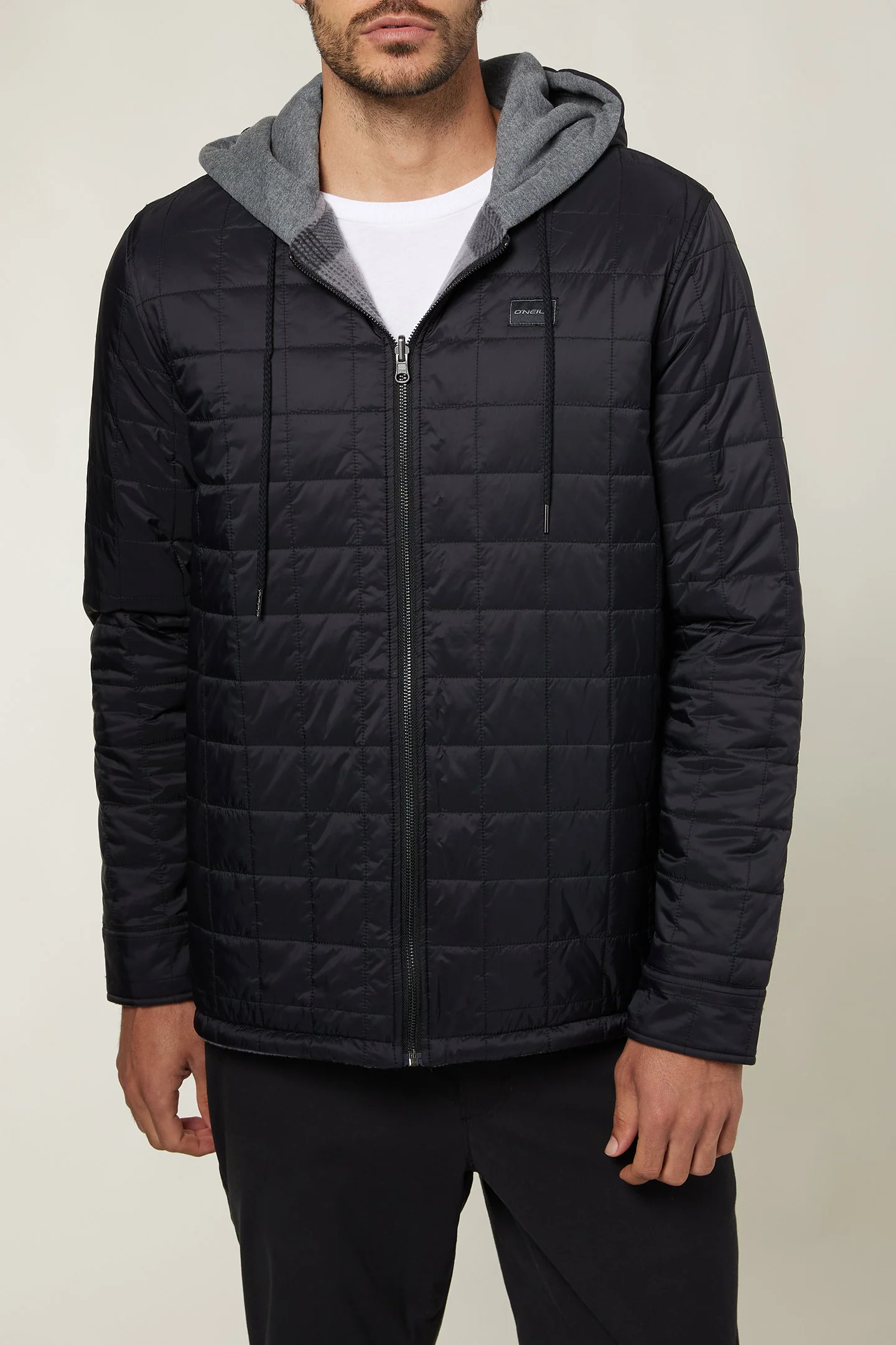 MENS GLACIER HOOD REVERSIBLE JACKET - Image 4