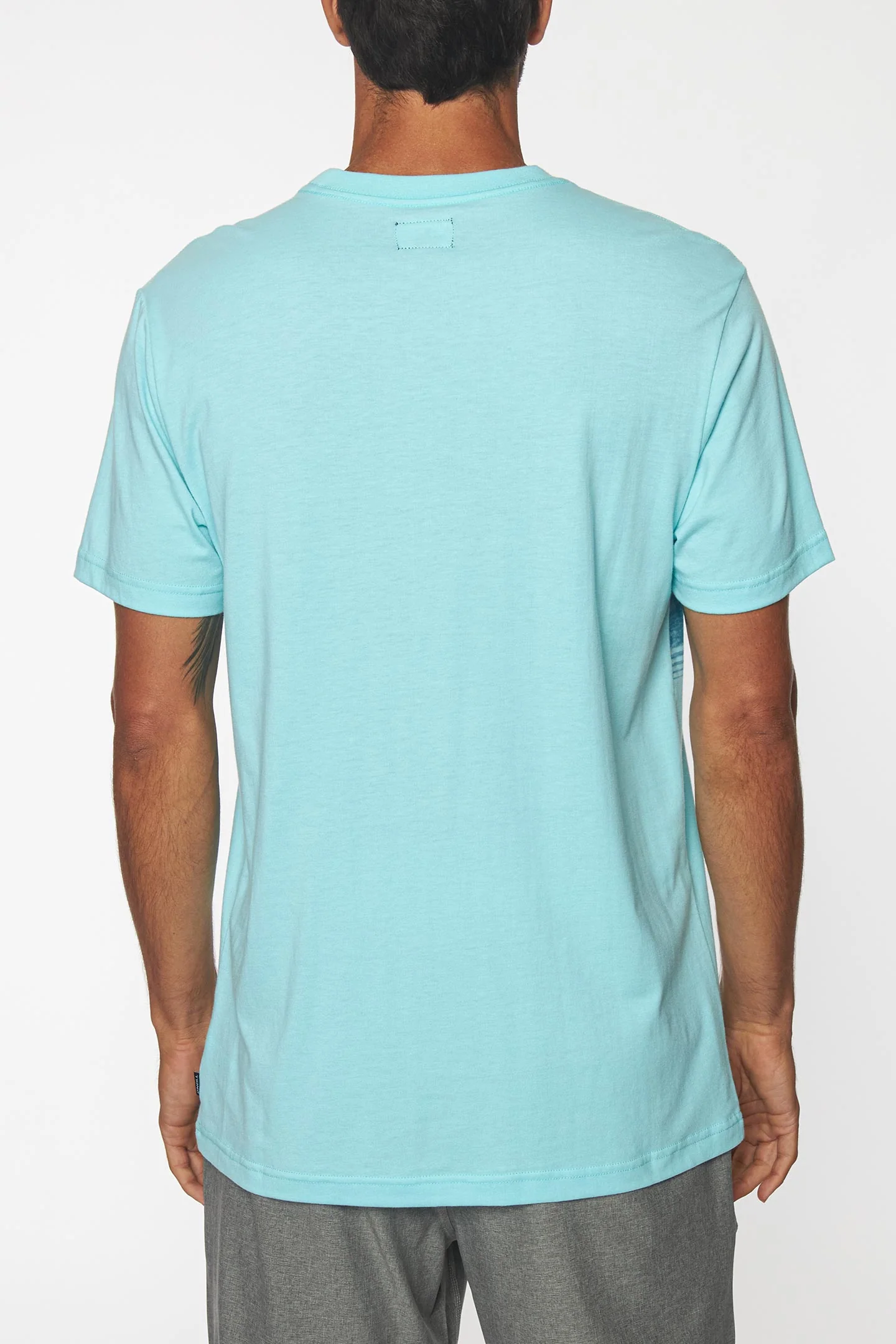 MENS HEIST PRINT CREW TEE - Image 4