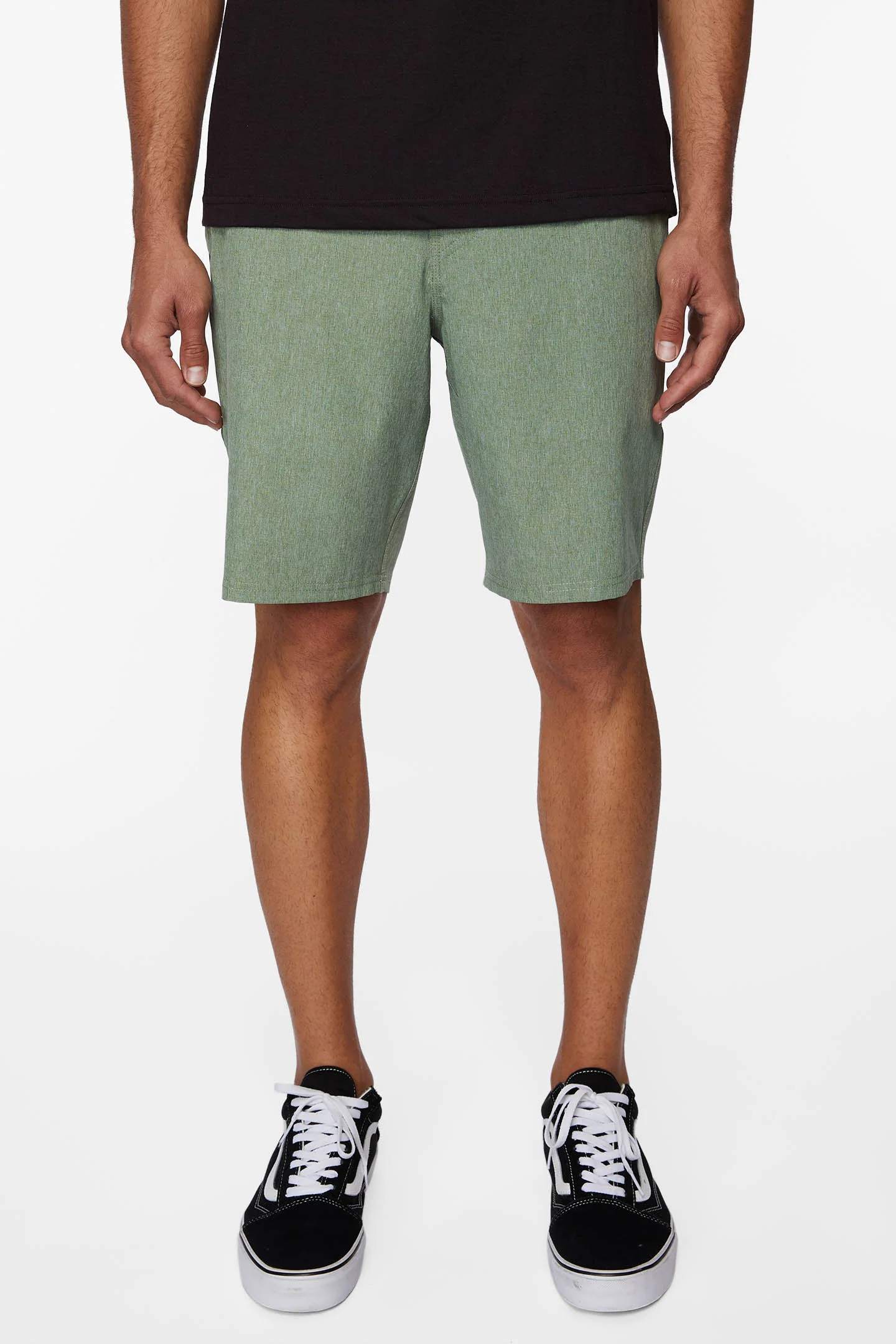 MENS LOADED HEATHER 19'' HYBRID SHORTS - Image 3
