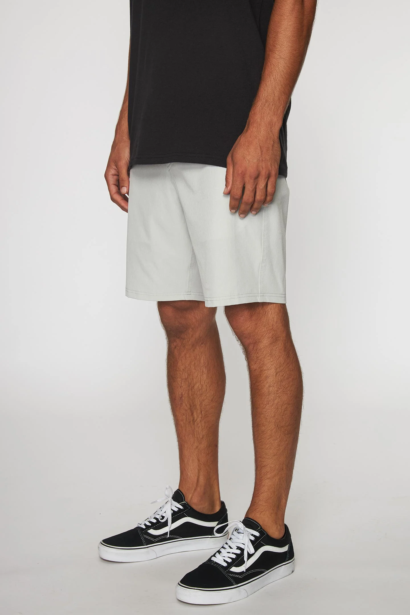 MENS RESERVE HEATHER 19" HYBRID SHORTS - Image 3
