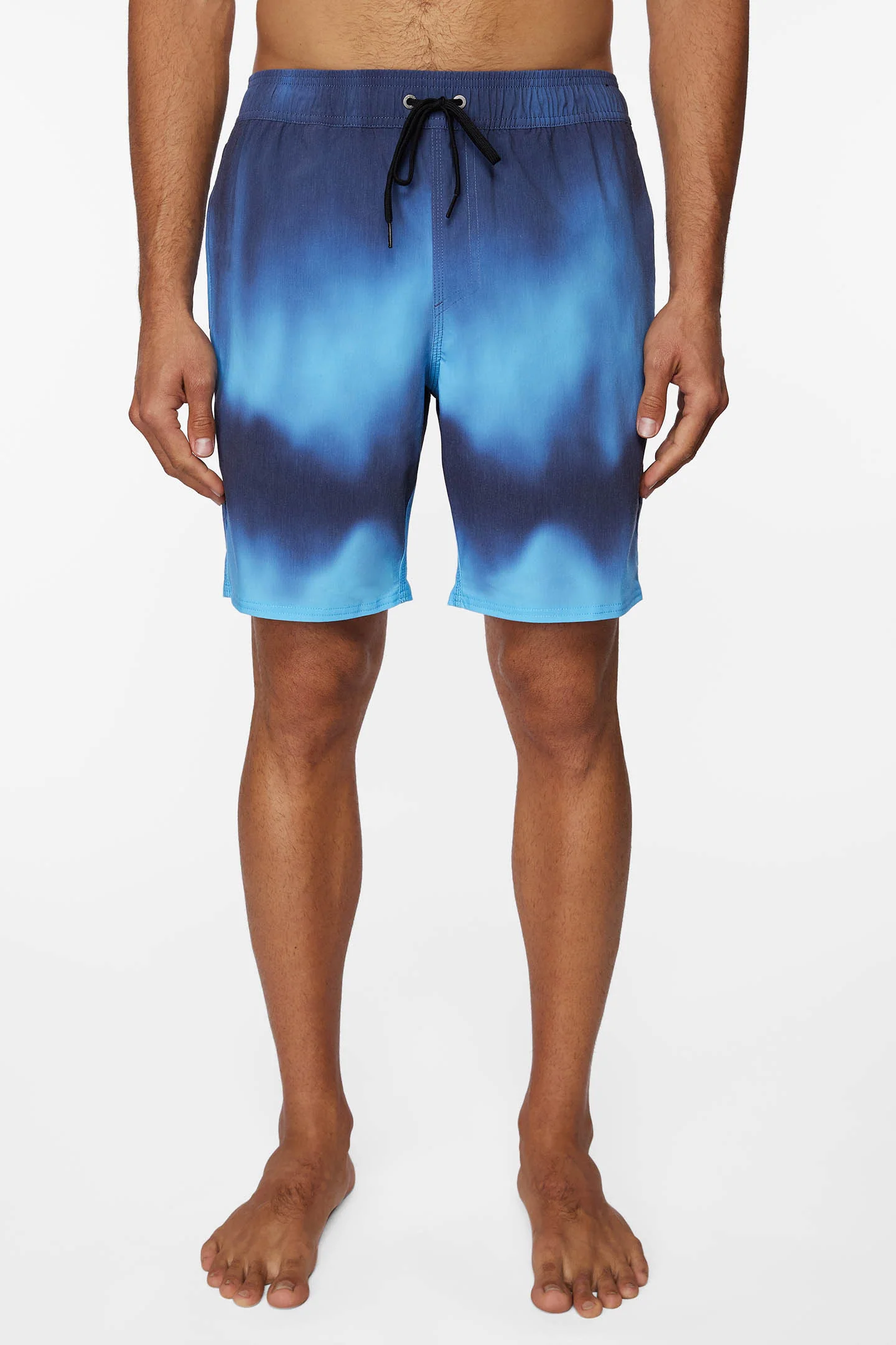 MENS STOCKTON PRINT E- WAIST 19'' HYBRID SHORTS - Image 2