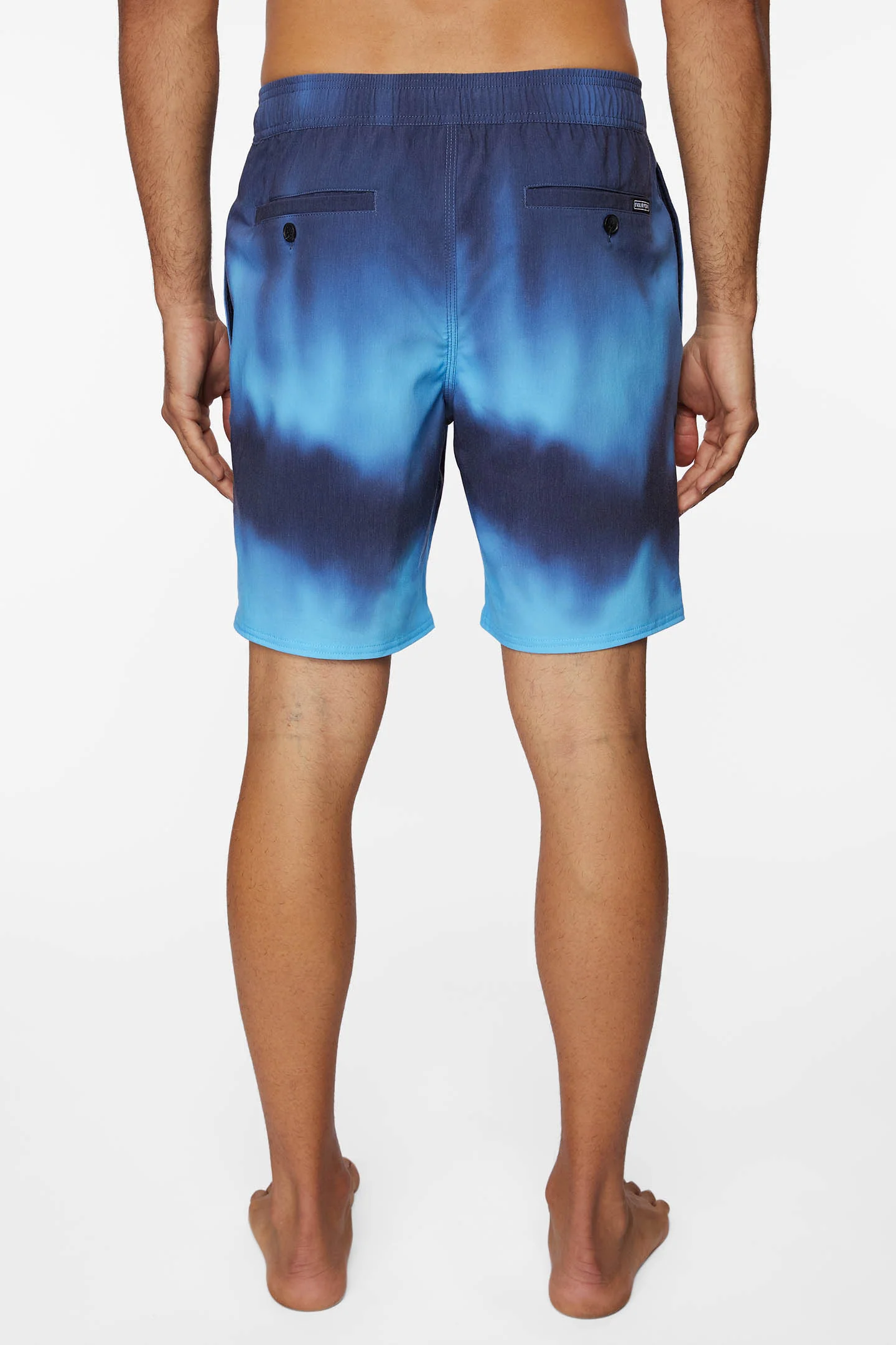 MENS STOCKTON PRINT E- WAIST 19'' HYBRID SHORTS - Image 3