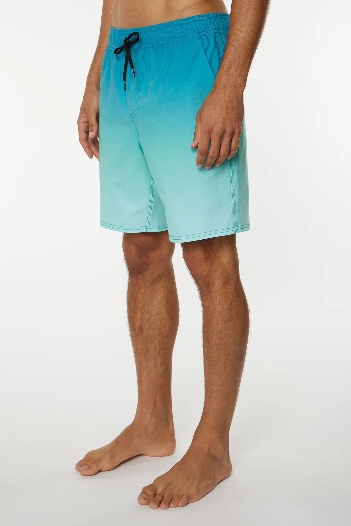 MENS STOCKTON  PRINT E- WAIST 19'' HYBRID SHORTS - Image 3