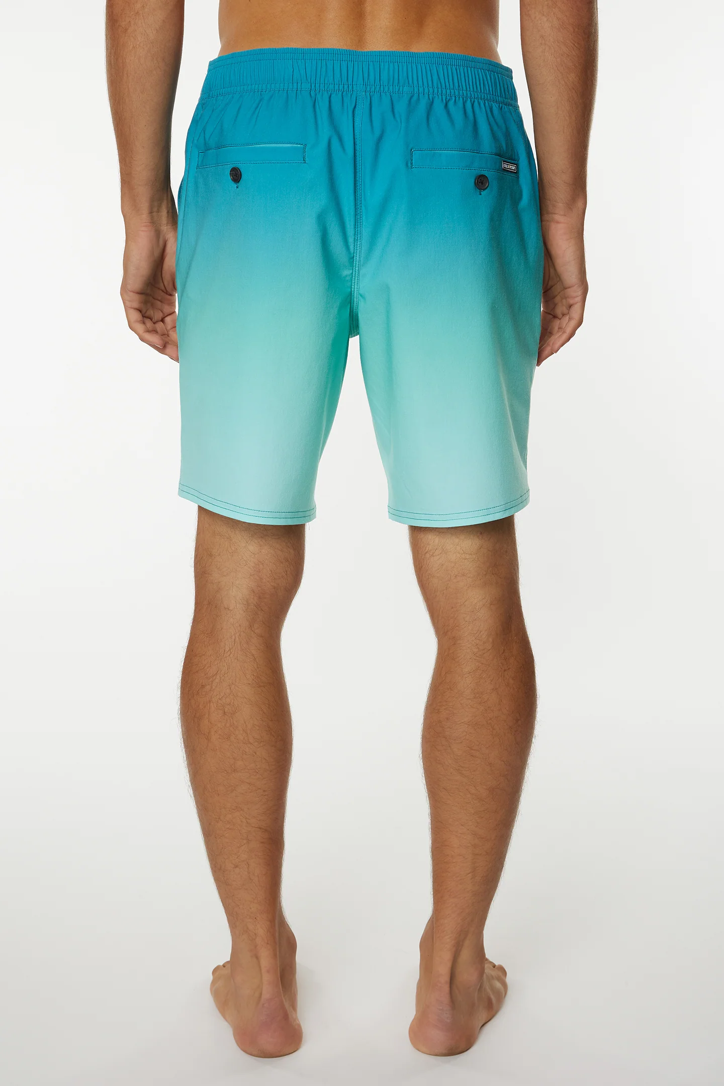 MENS STOCKTON  PRINT E- WAIST 19'' HYBRID SHORTS - Image 4