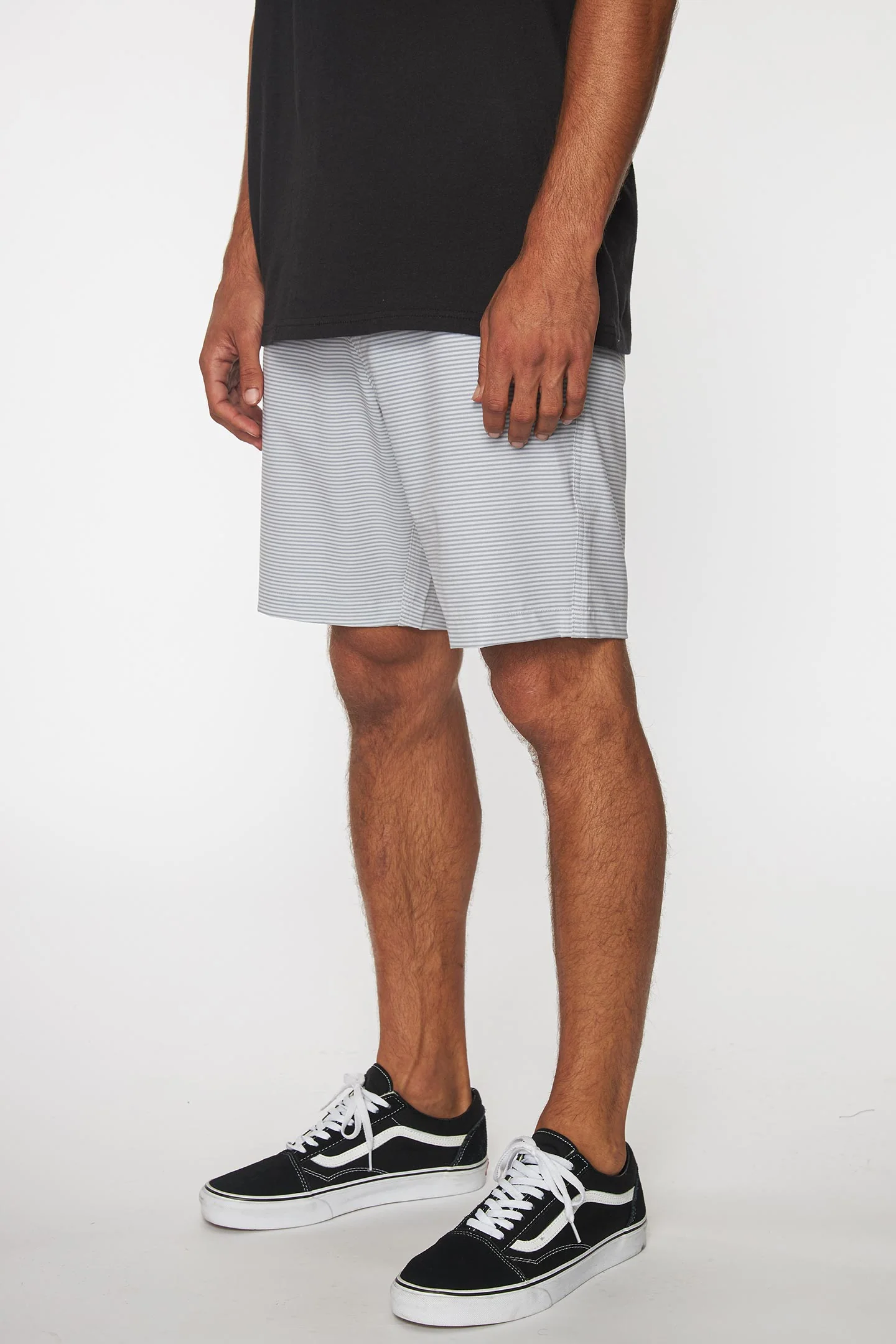 MENS STOCKTON STRIPE 19'' HYBRID SHORTS - Image 3