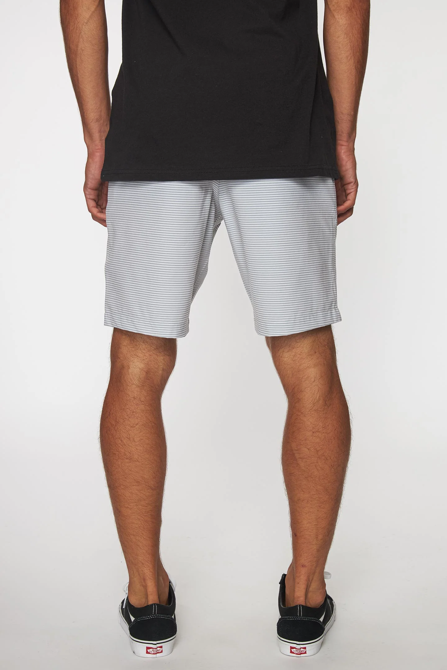 MENS STOCKTON STRIPE 19'' HYBRID SHORTS - Image 4
