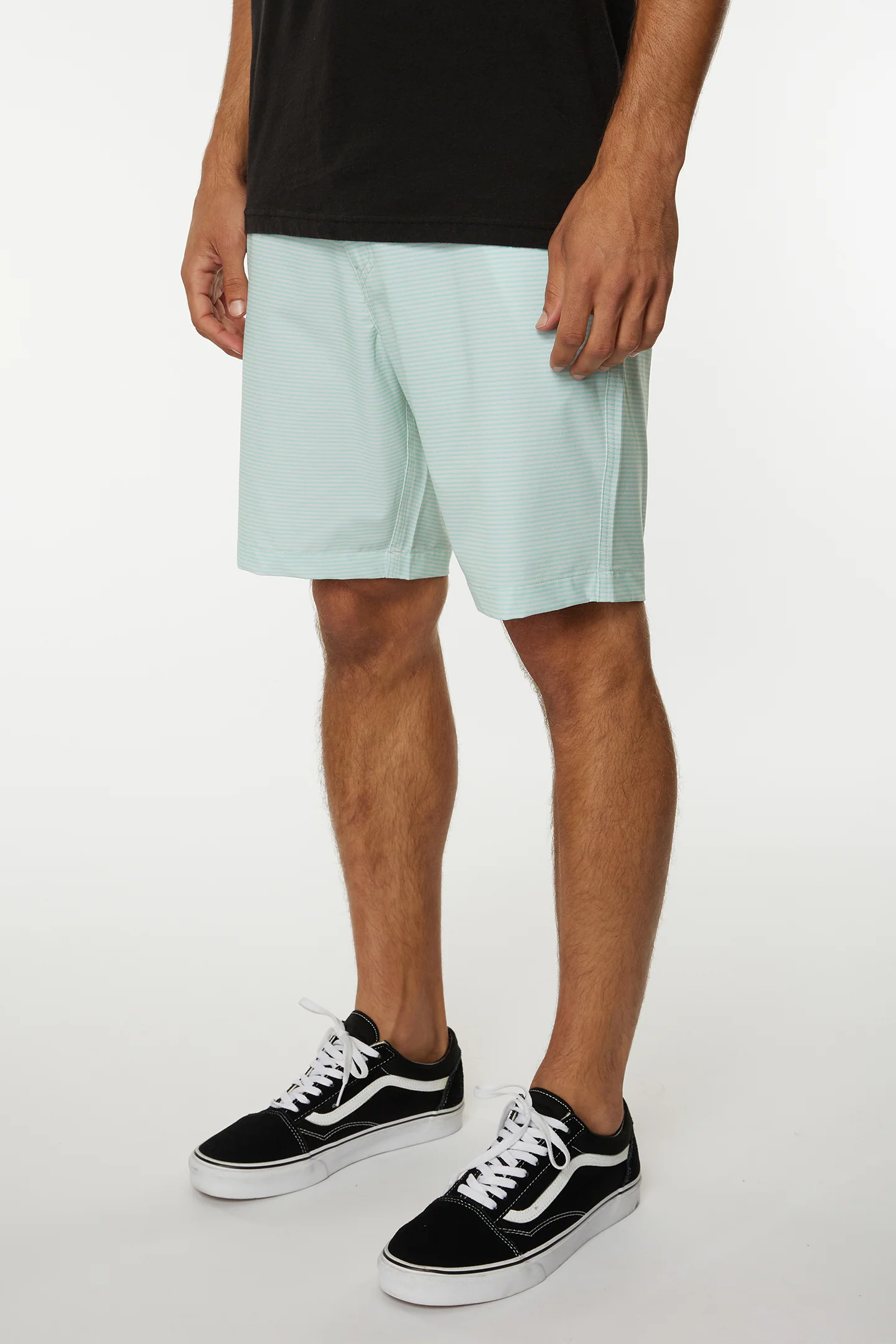MENS STOCKTON STRIPE 19'' HYBRID SHORTS - Image 3