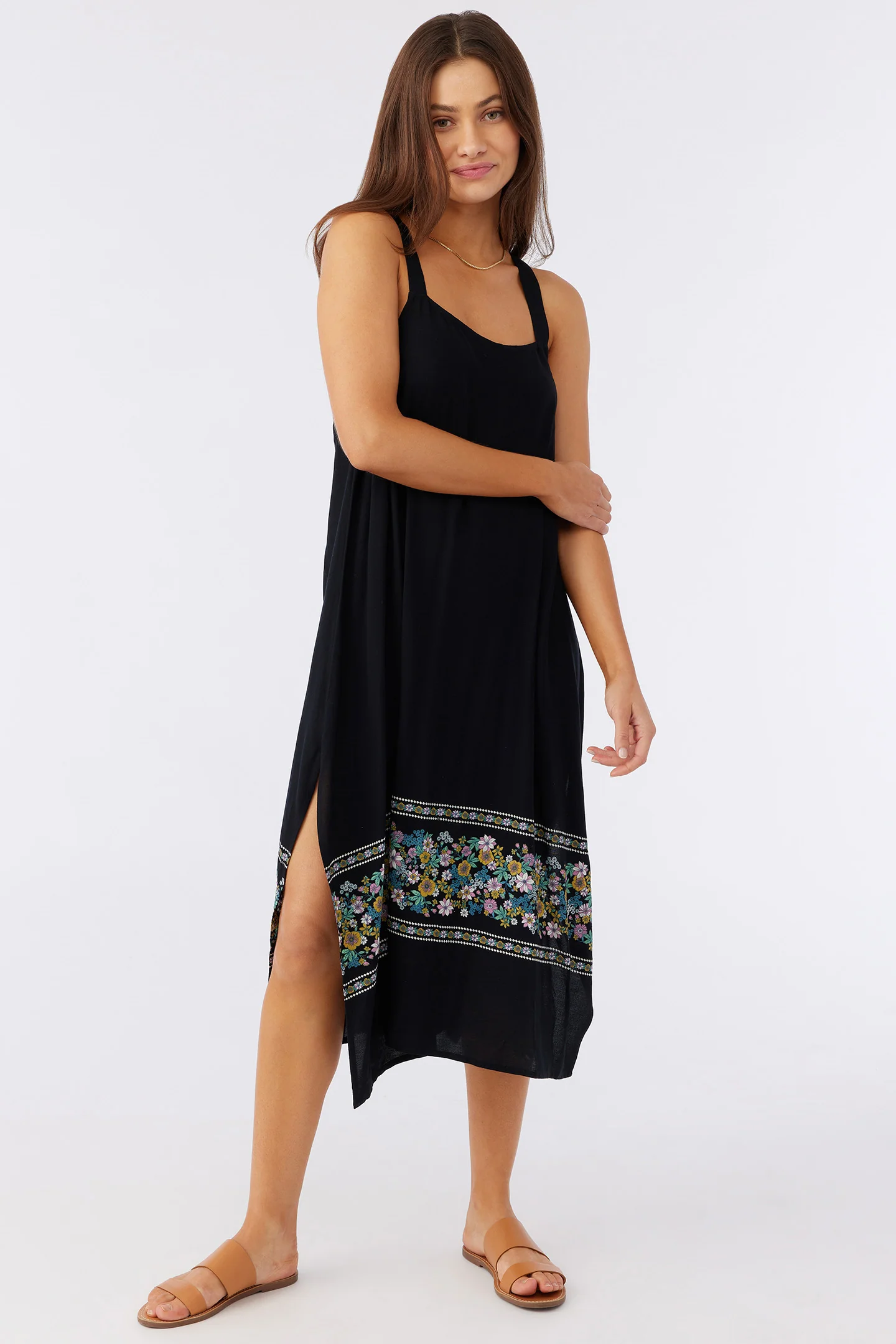MIRANDA BORDER MIDI COVER UP DRESS - Image 2