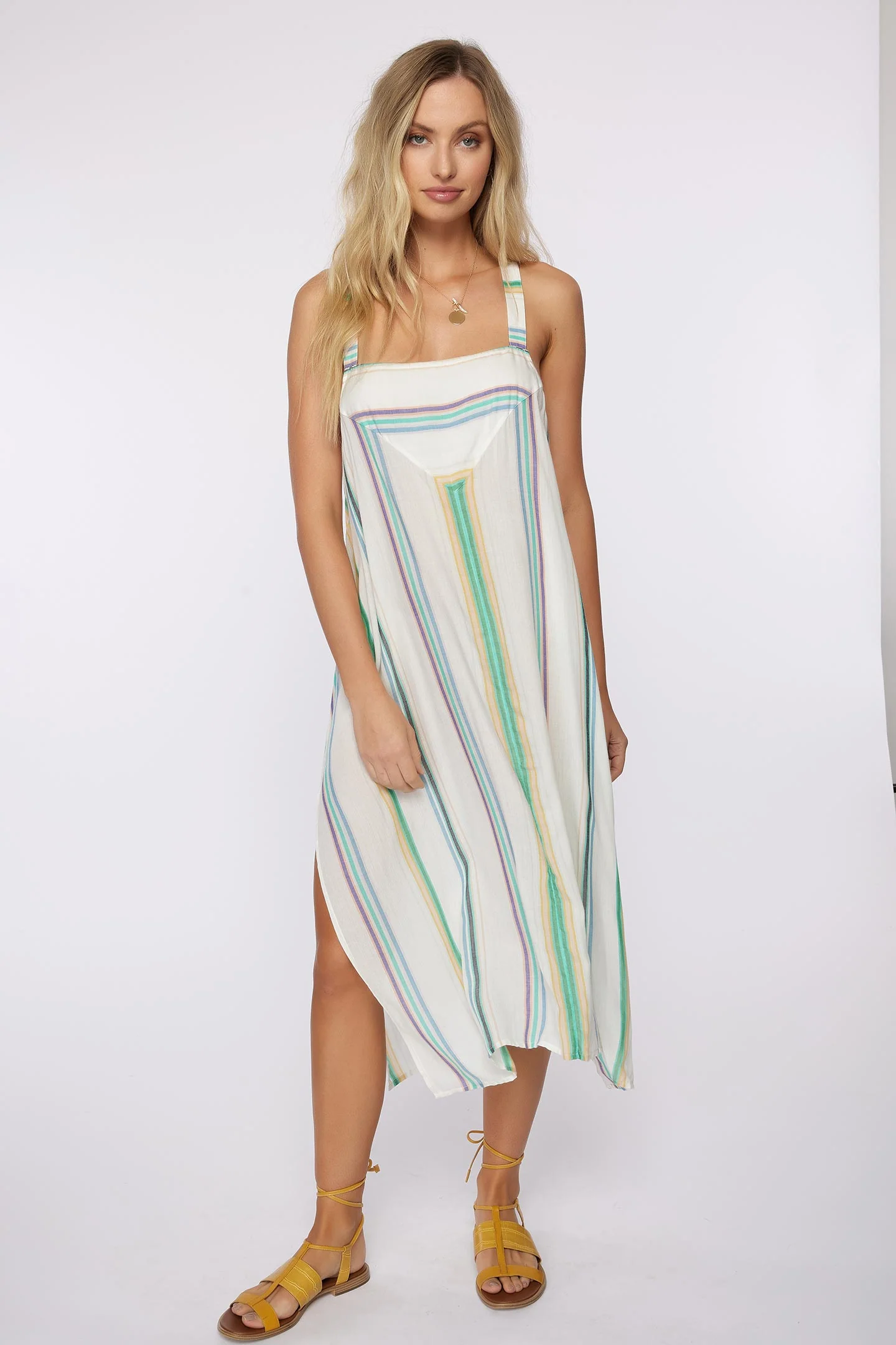 MIRANDA STRIPE DRESS COVER-UP - Image 2