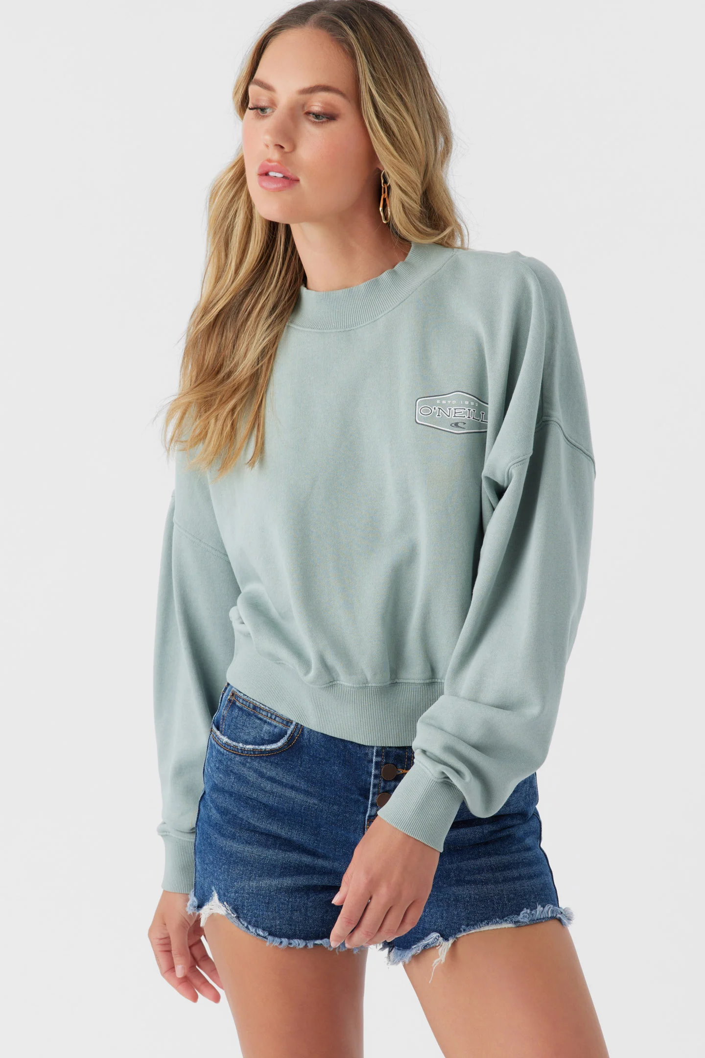 MOMENT CROP CREWNECK - Image 2