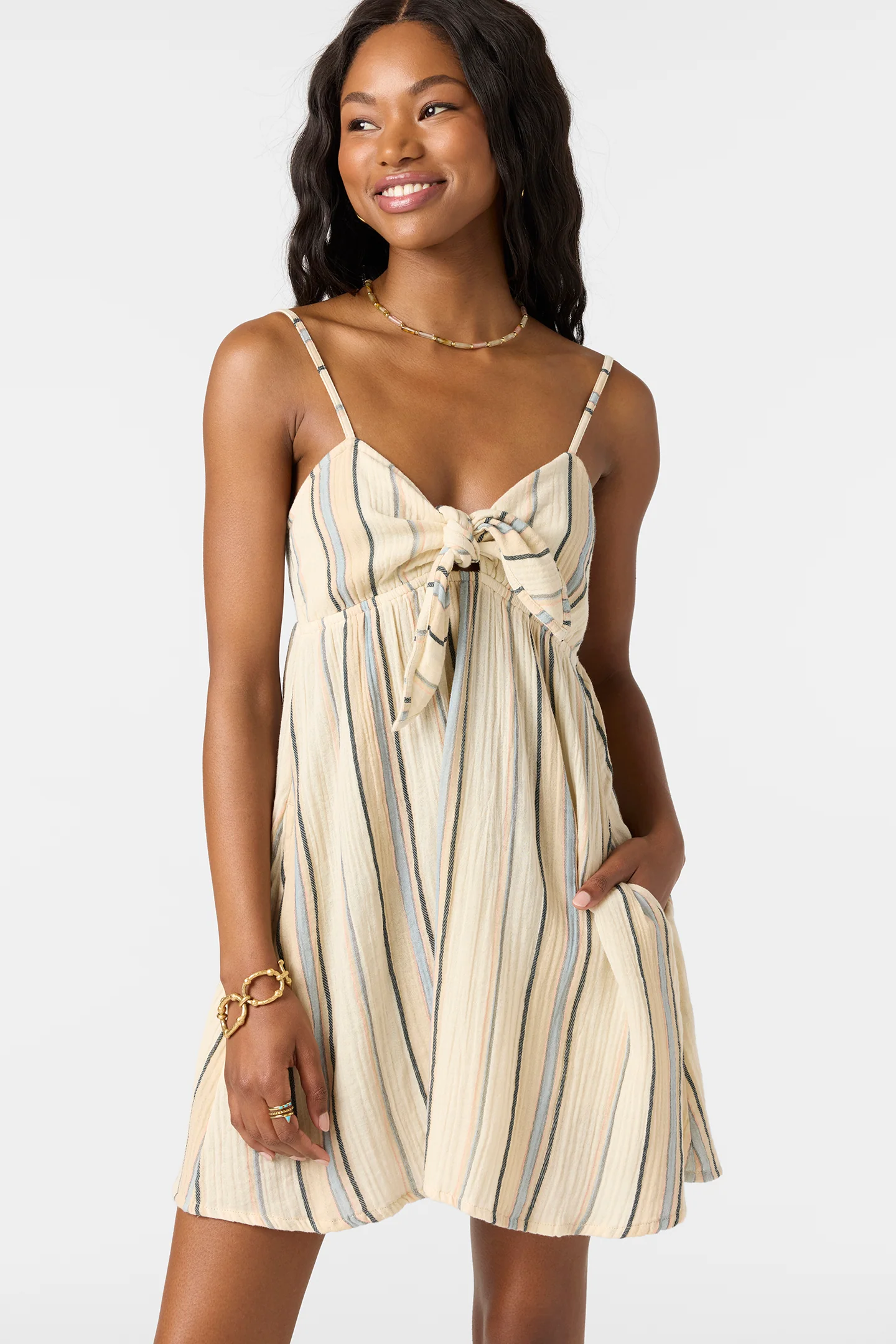 NATALYA STRIPE DRESS - Image 7