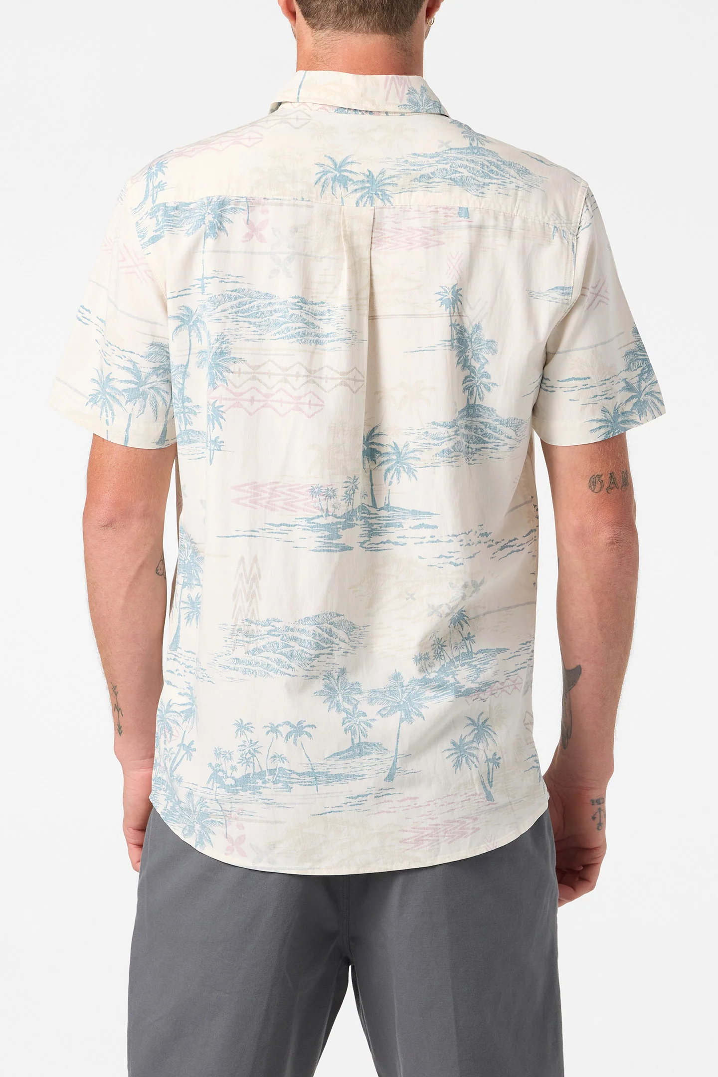 OASIS STANDARD SHORT SLEEVE WOVEN SHIRT - Image 3