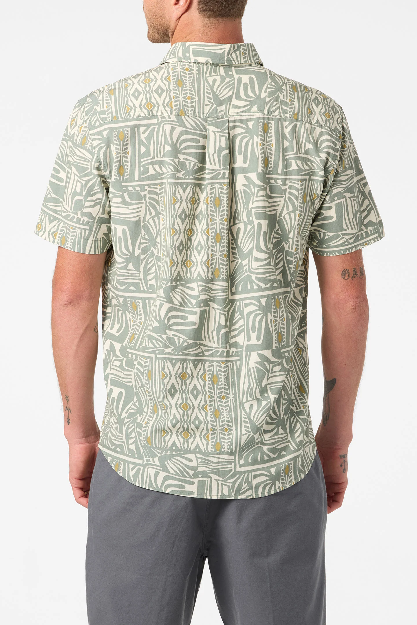 OASIS STANDARD SHORT SLEEVE WOVEN SHIRT - Image 3