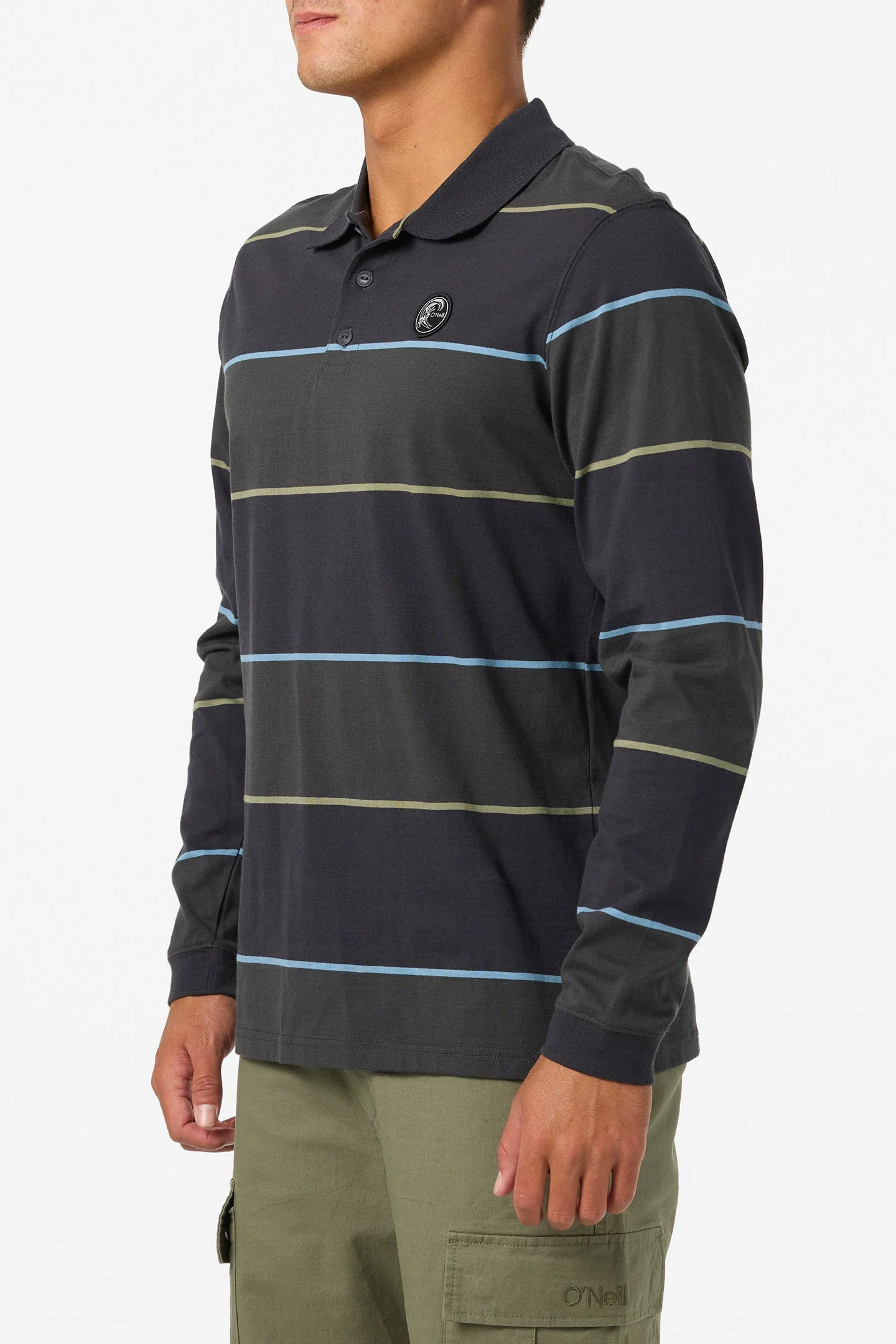 OG CASSIDY LS KNIT POLO - Image 2