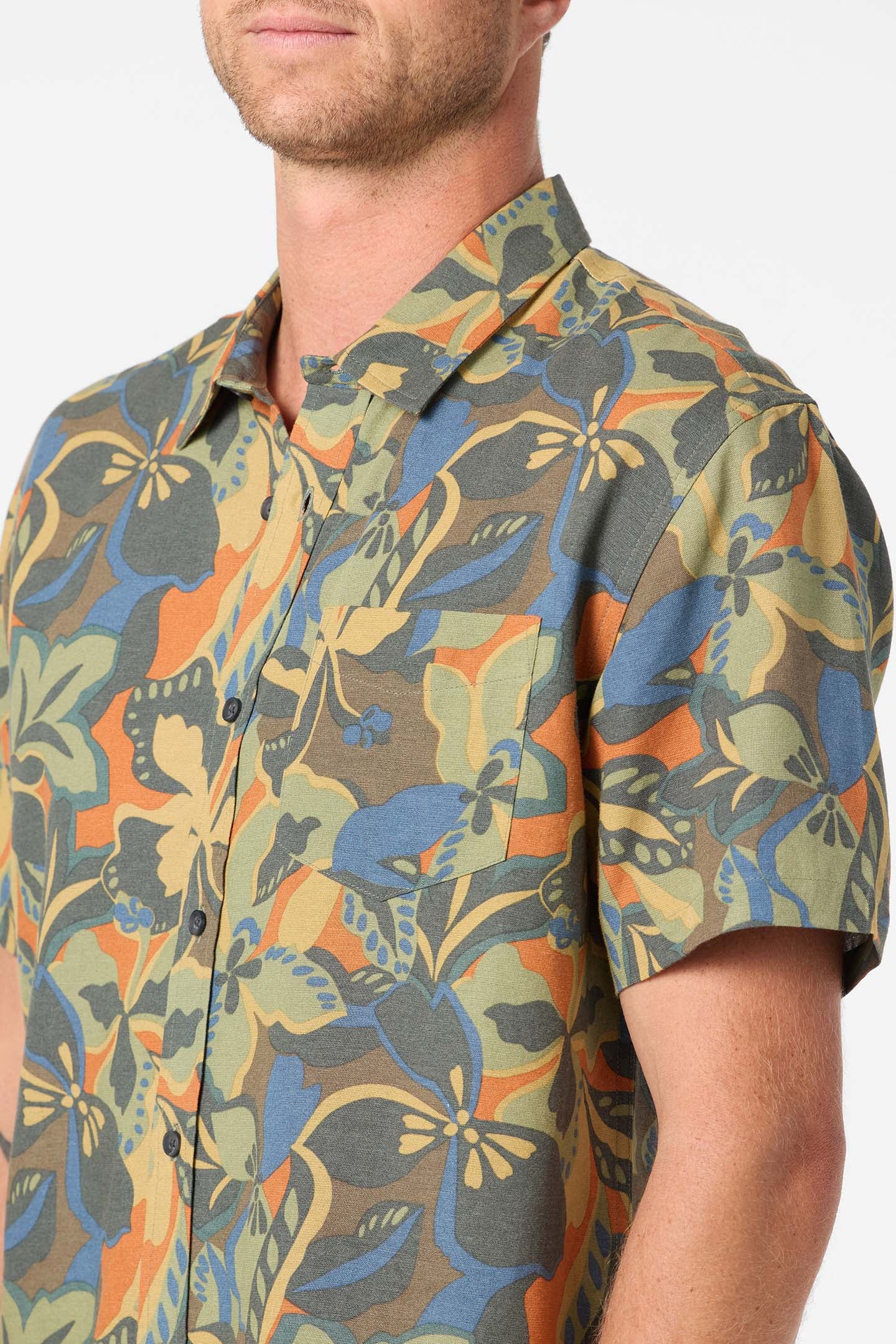 OG PRINT STANDARD SHORT SLEEVE WOVEN SHIRT - Image 4