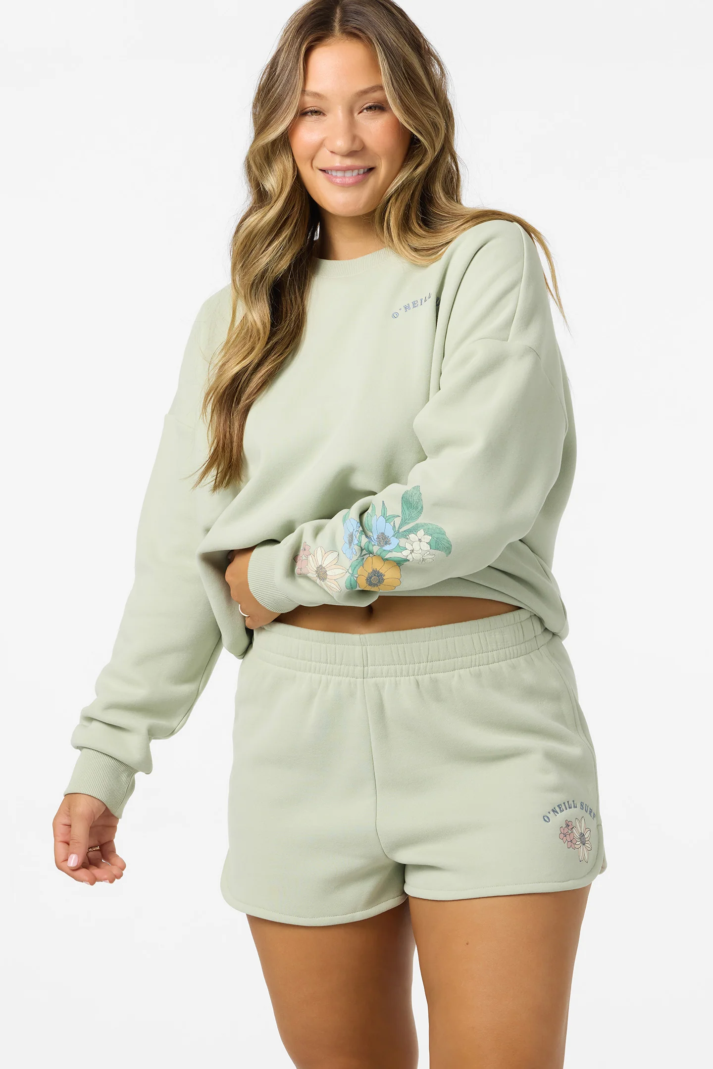 PETAL SCALLOP FLEECE SHORT - Image 3